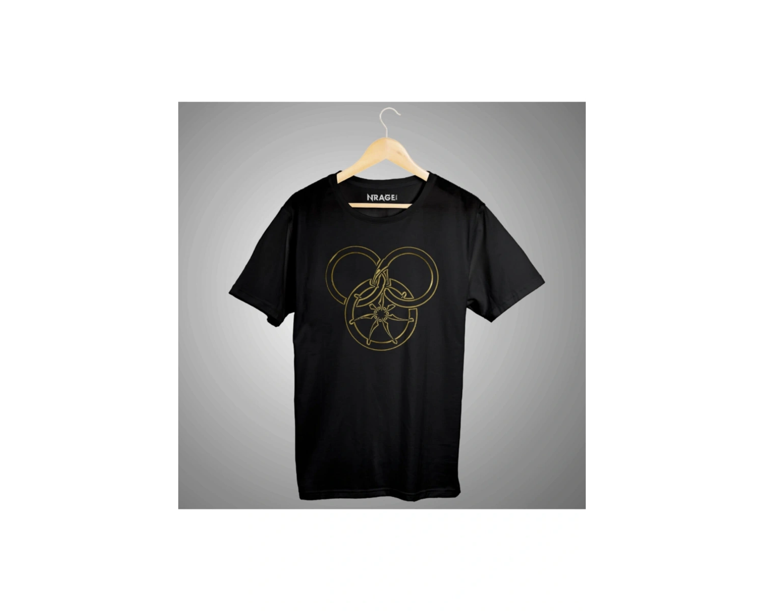 The Wheel Of Time Snake Baskılı Unisex Tişört
