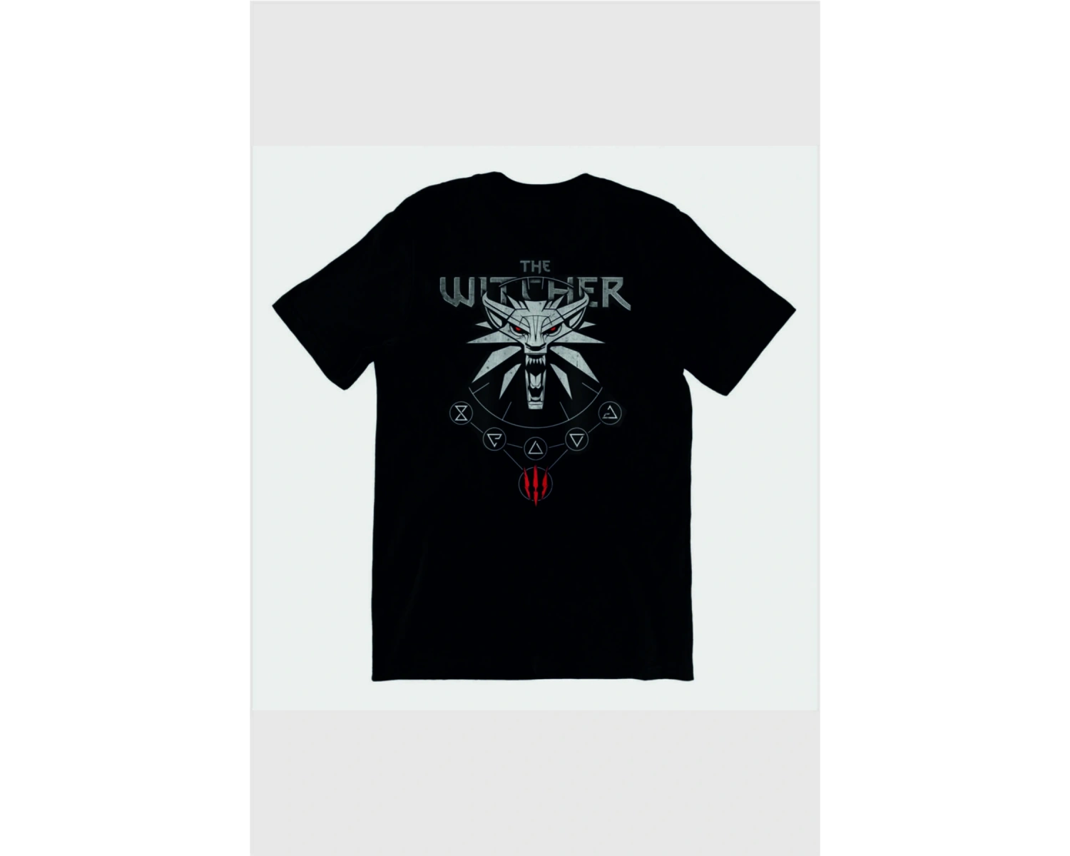 The Witcher Gamer T-shirt Battal Boy Penye Tişört