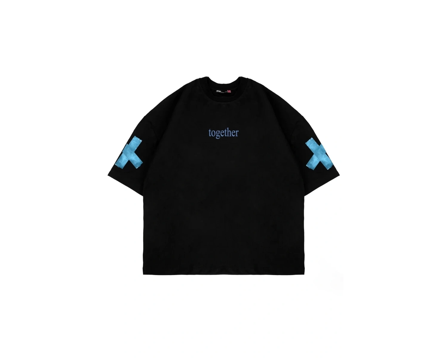 Together Sırt Baskılı Oversize Unisex Beyaz