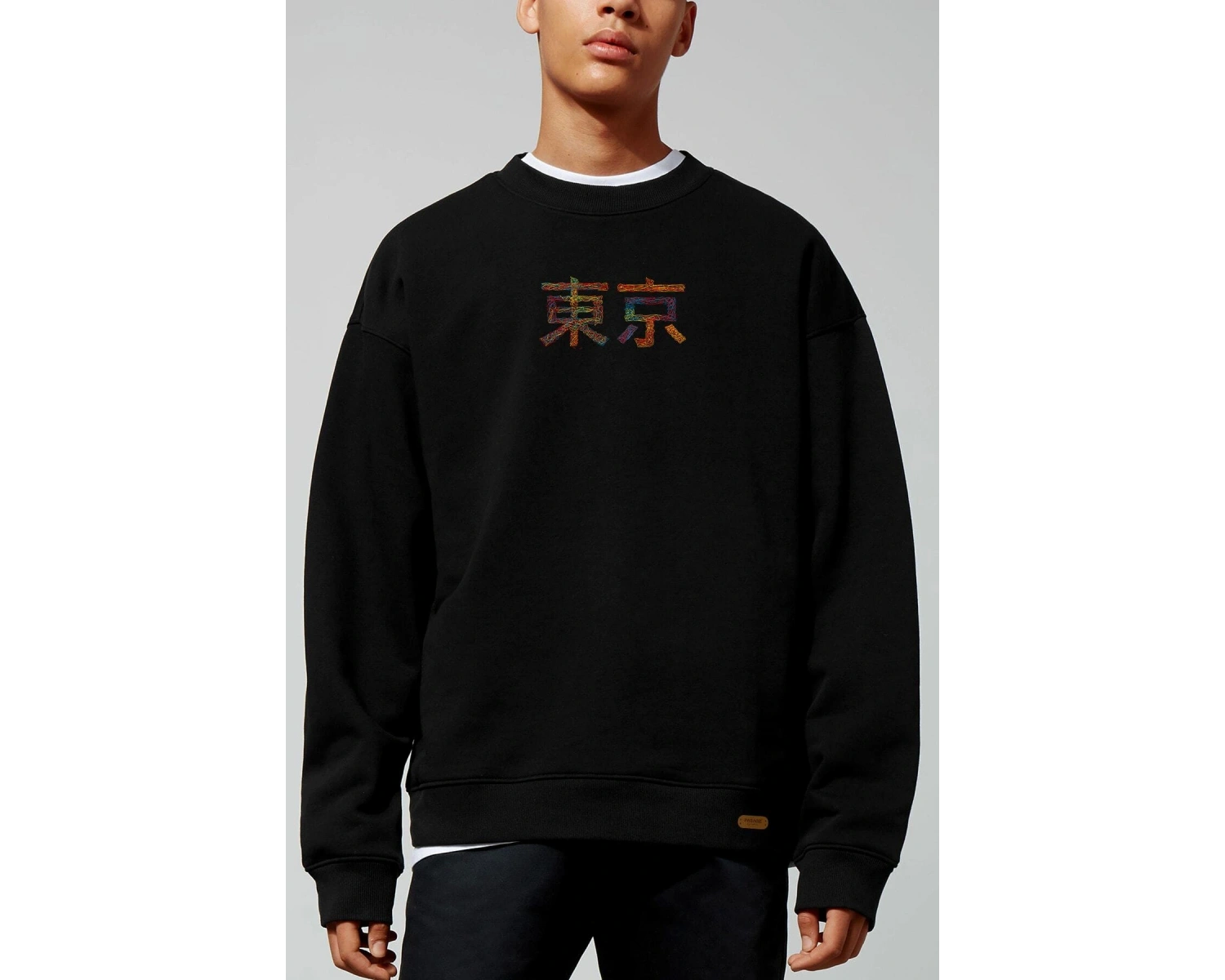 Tokio Oversize Siyah Sweatshirt Tarzsokak116