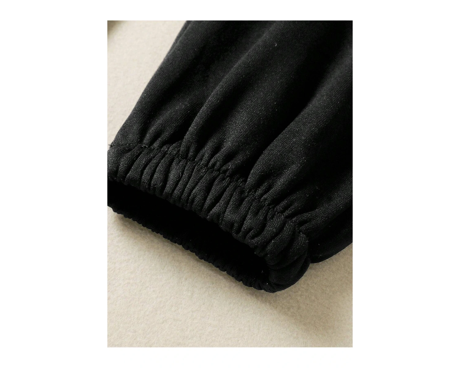 Trend Yüksek Bel Beyaz Joger Eşofman Altı