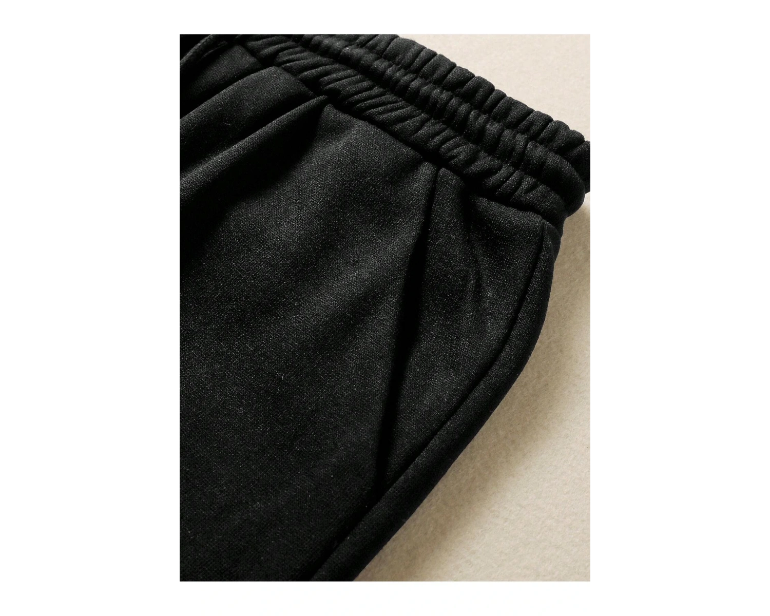 Trend Yüksek Bel Beyaz Joger Eşofman Altı