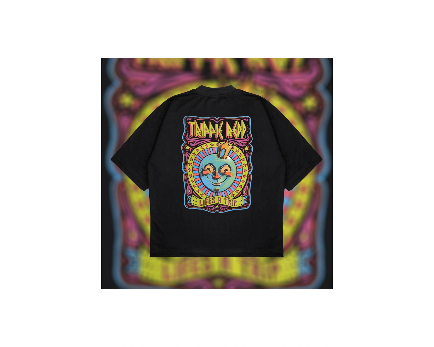 Trippie Redd Oversize Unisex Pamuklu Nefes Alan Kalın Kumaşlı