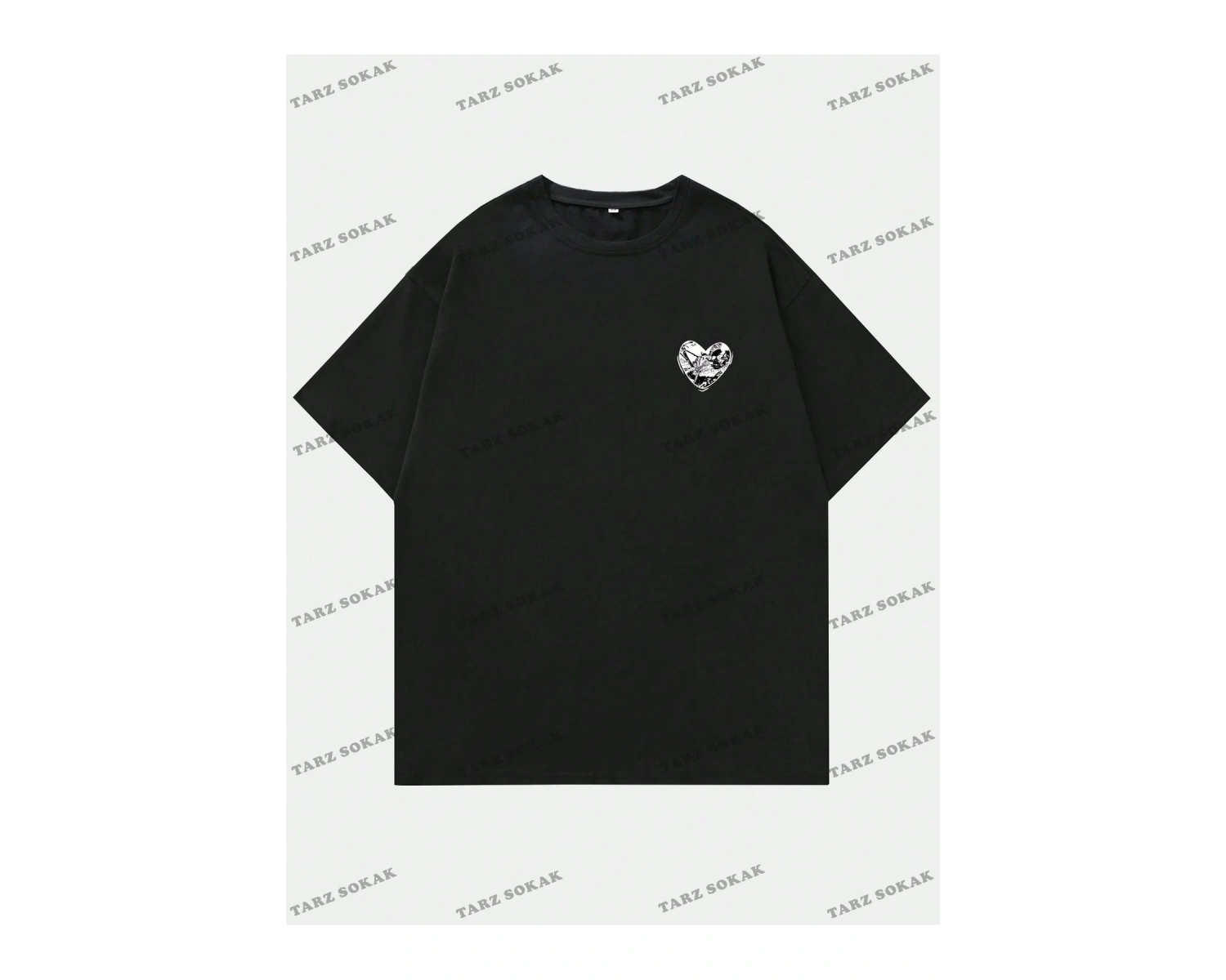 Uni?sex Bay/bayan Üçgen Beri?ve S T-shirt