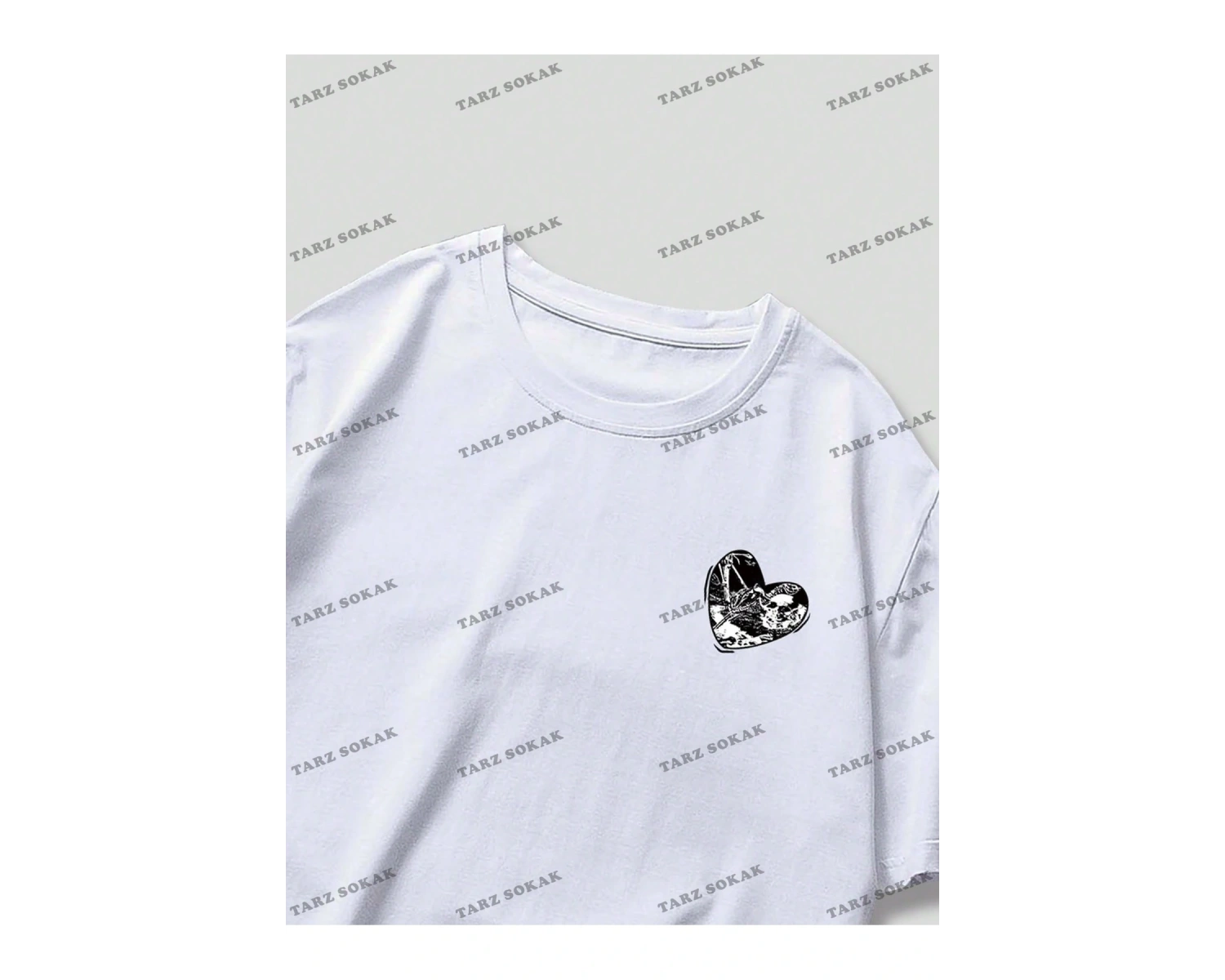 Uni?sex Bay/bayan Üçgen Beri?ve S T-shirt