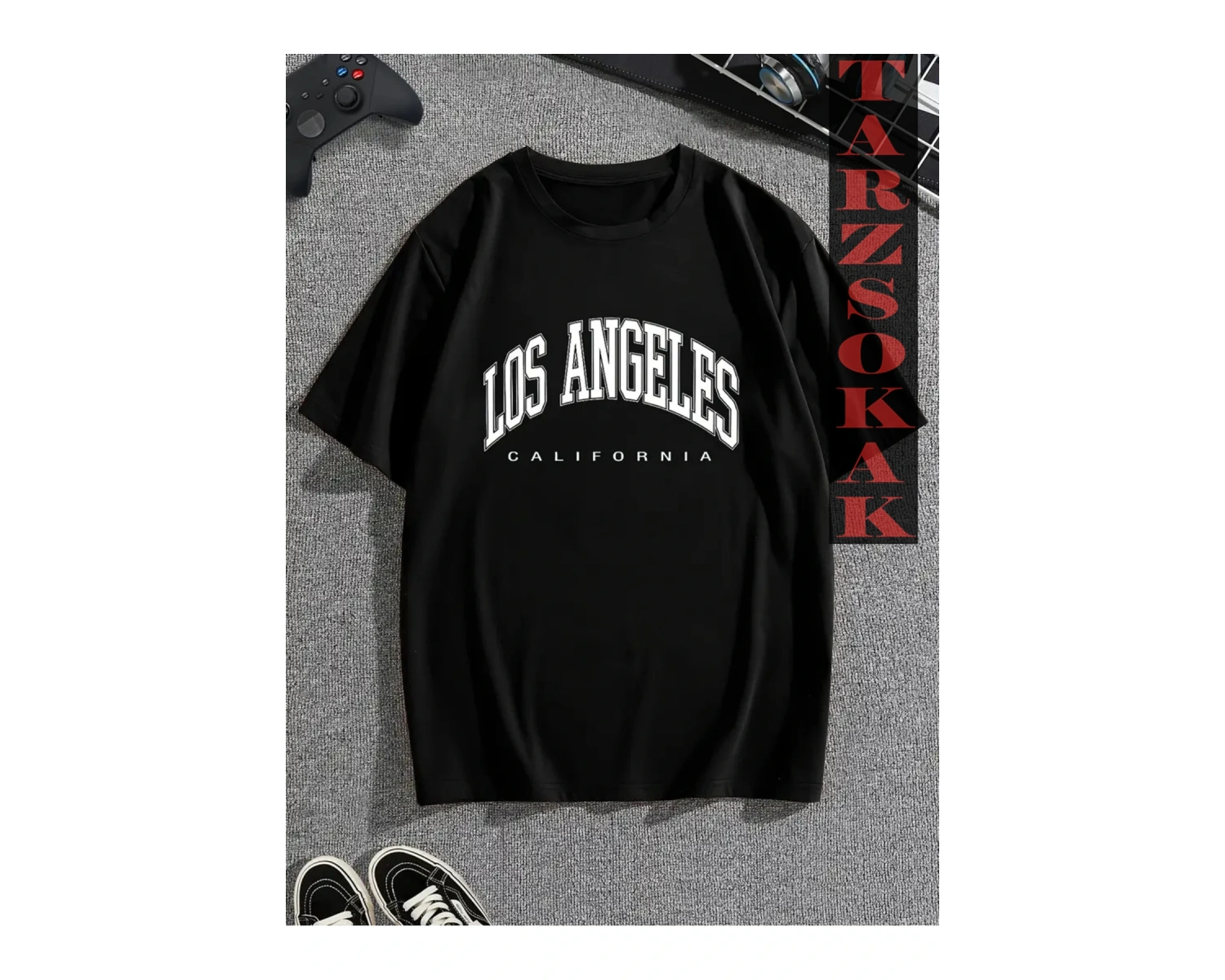 Uni?sex Bay/bayan Wonorous Baskili Ti?şört