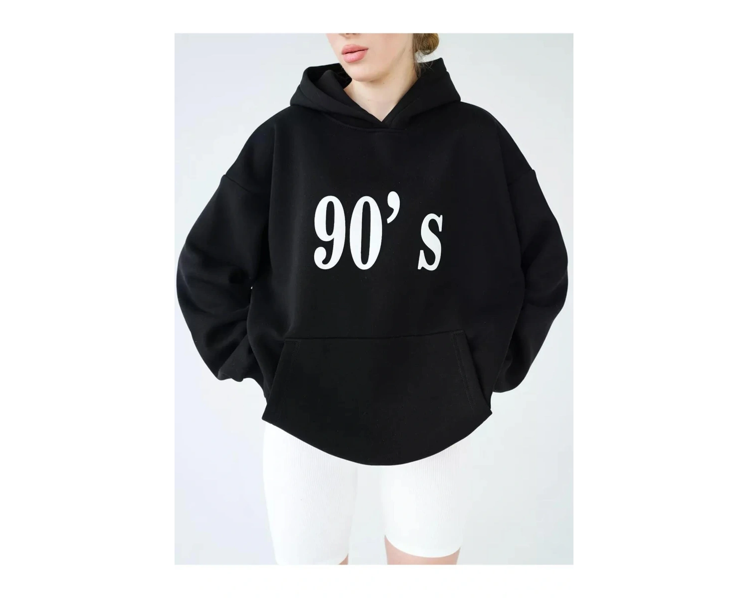 Unisex 90s Sweatshirt Siyah