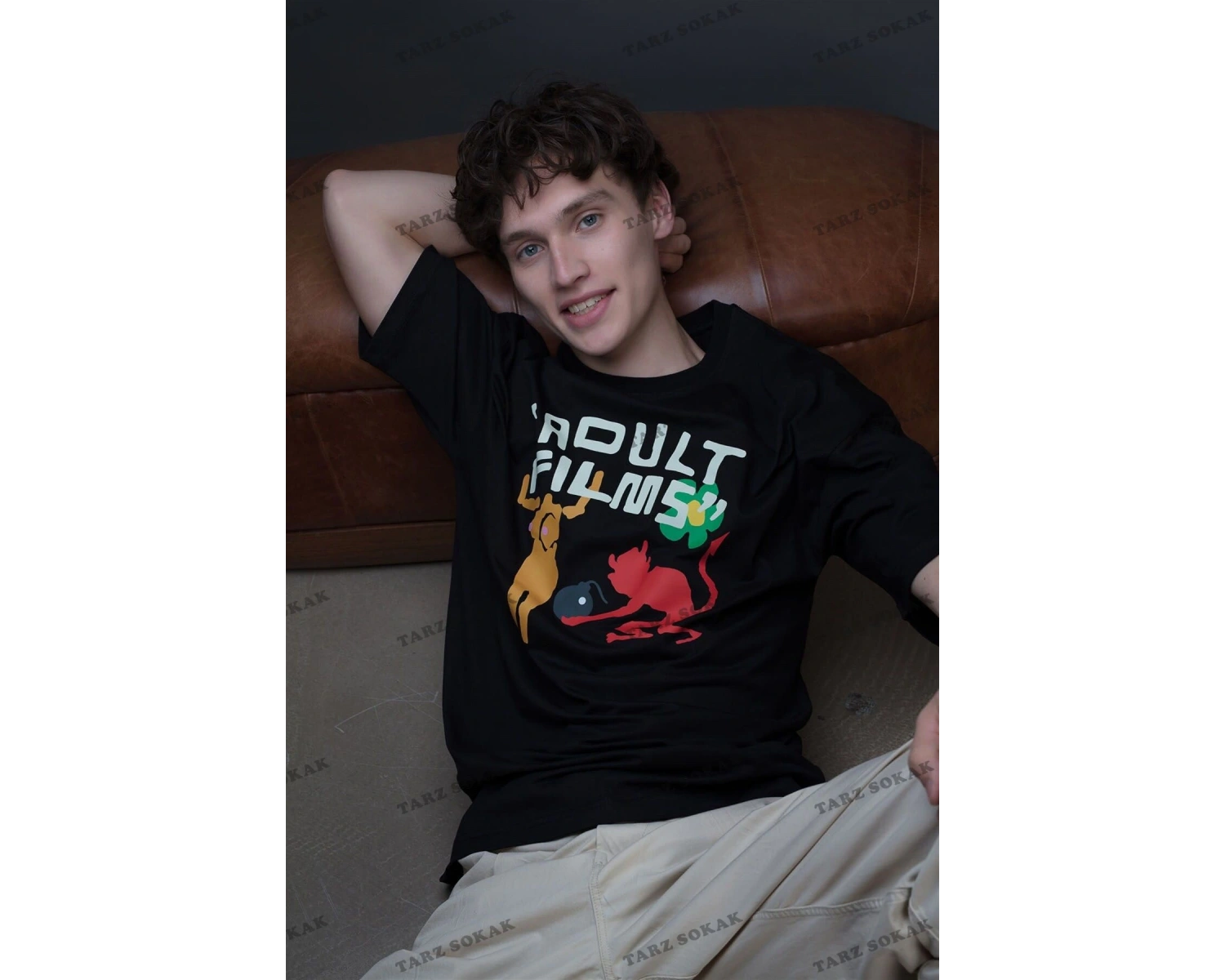 Unisex Adult Films Siyah