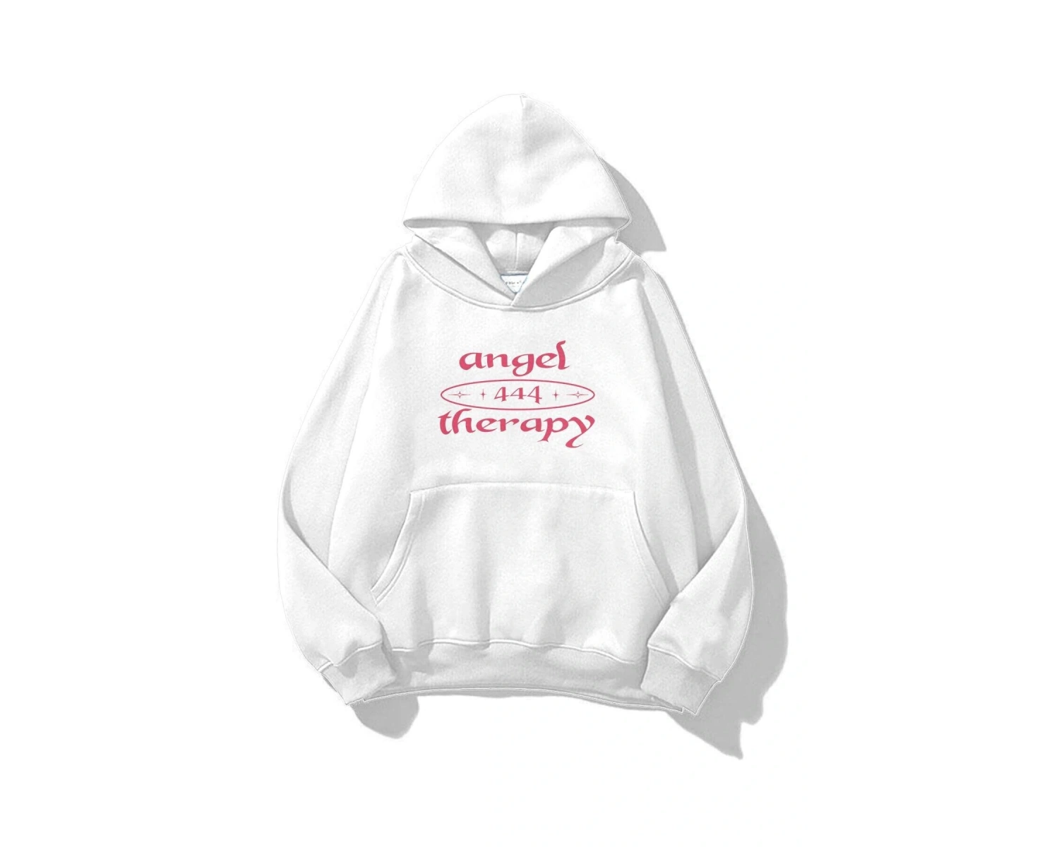Unisex Angel Therapy Sweatshirt Beyaz