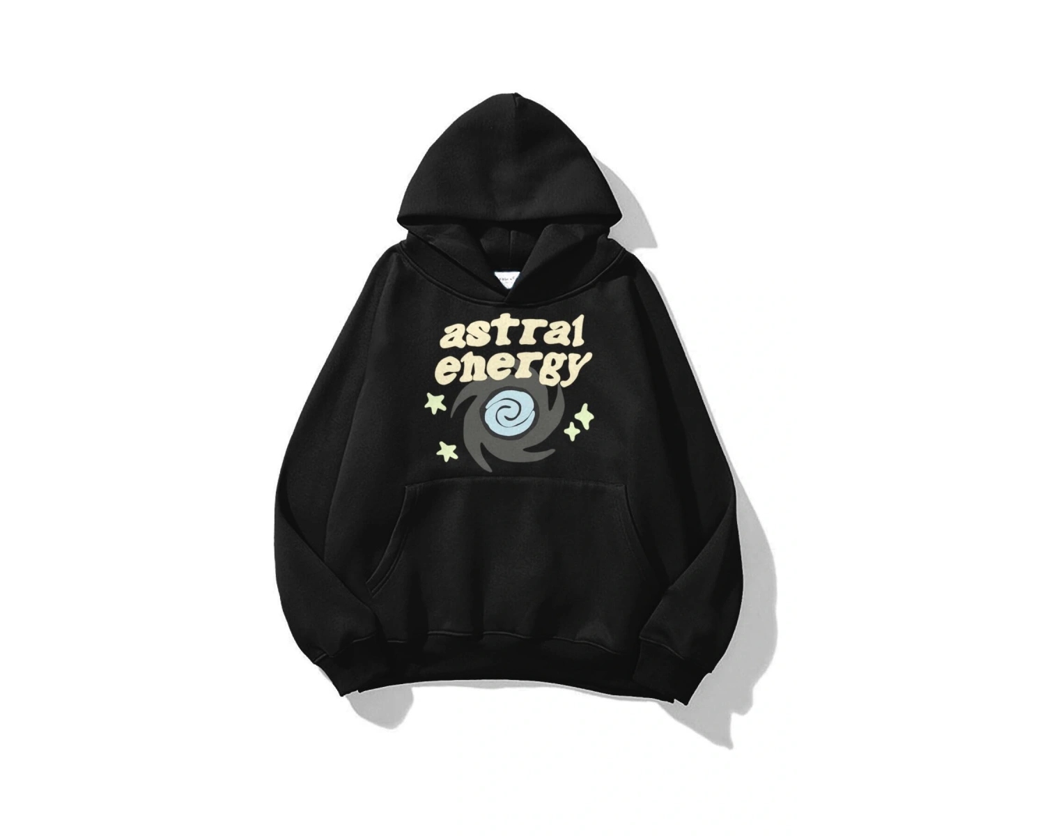 Unisex Astral Energy Sweatshirt Siyah