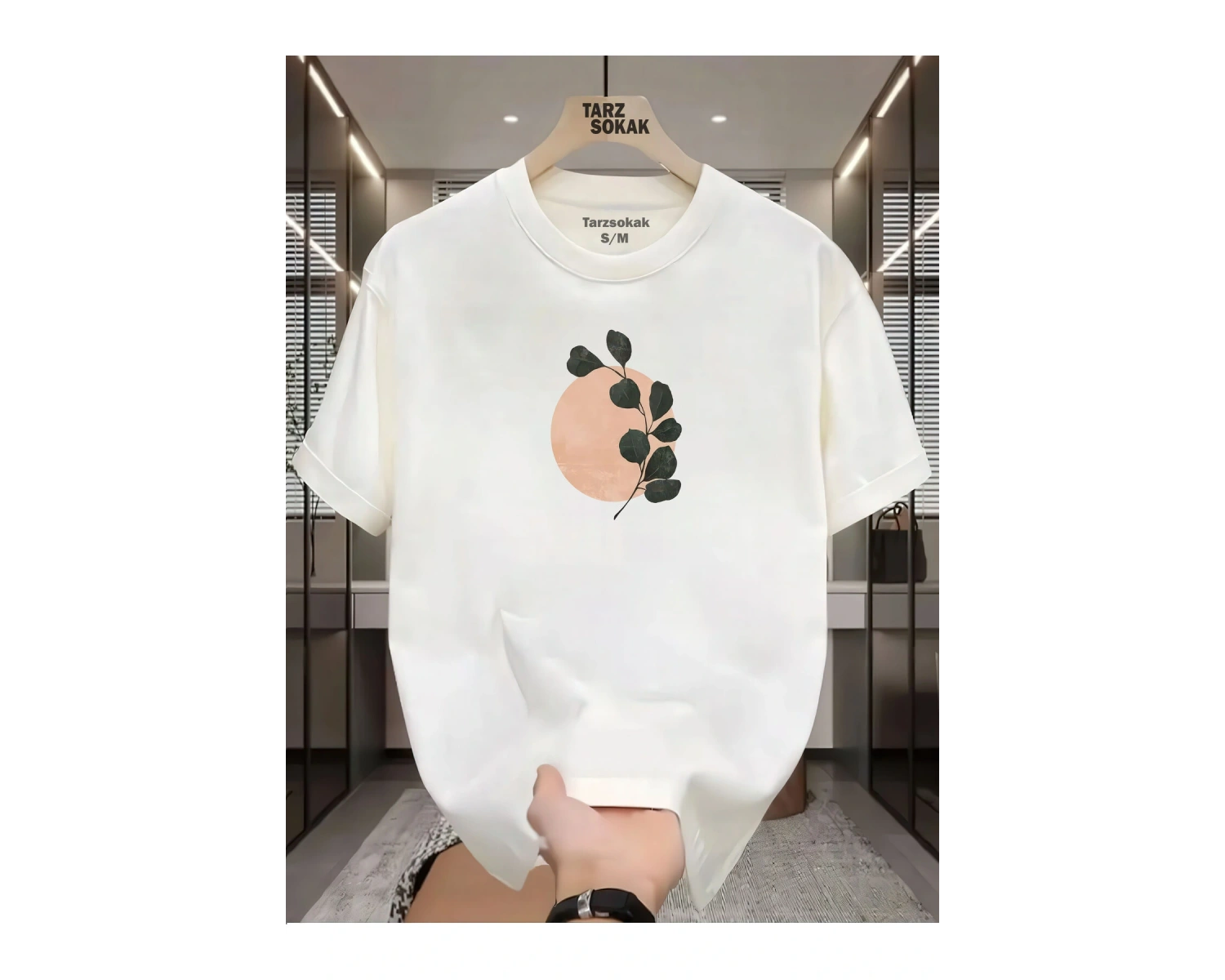 UNİSEX Bahar Mevsimi T-shirt