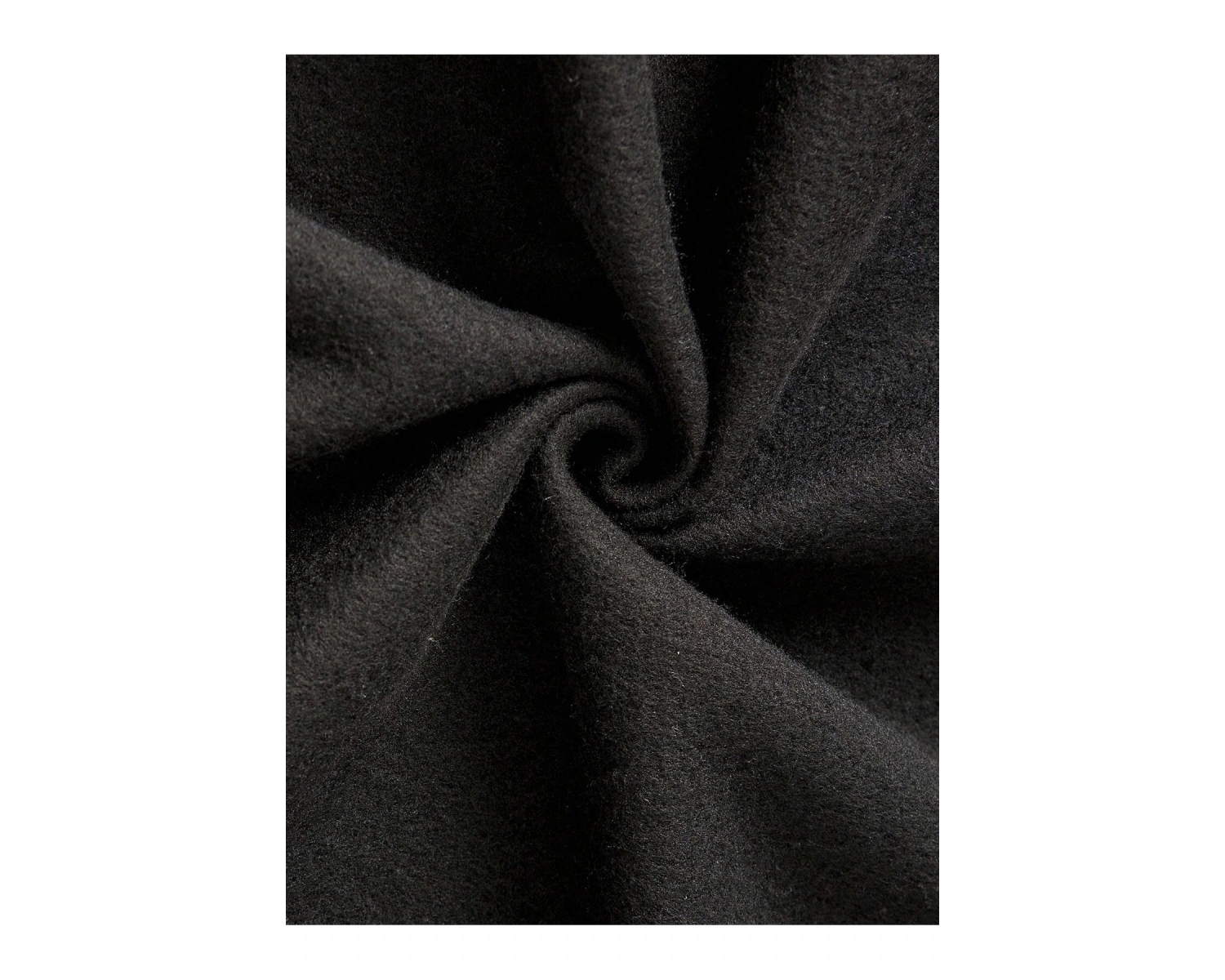 Ünisex Basic Slim Fit Kapüşonlu Fermuarlı Cepli Sweatshirt Nar Çiçeği Siyah