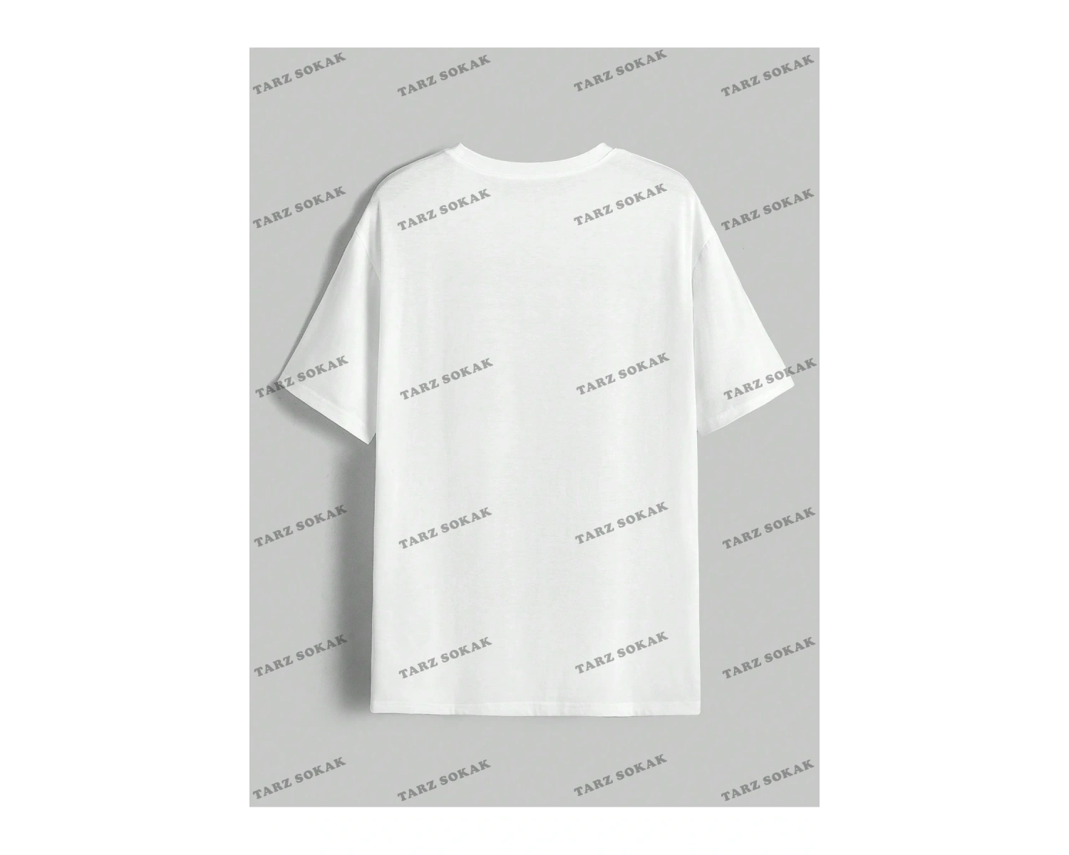 Unisex BAY  Anime Sevimli Anime Kız Baskı Casual Kadın Gevşek Kısa Kollu Tişört KOD-1308