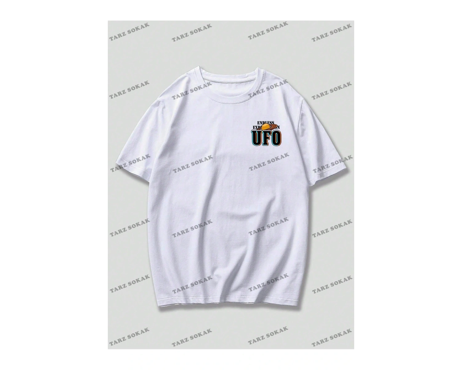 Unisex Bay/bayan Ufo T-shirt