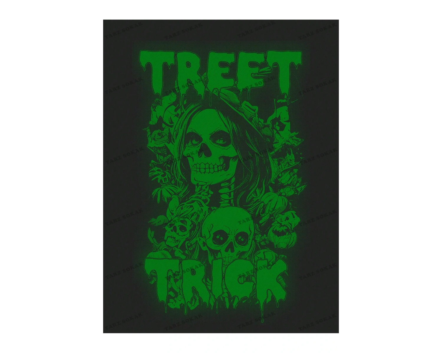 Unisex BAY  İngilizce Harfler Baskılı Kapalı Omuz Tişört KOD-1398