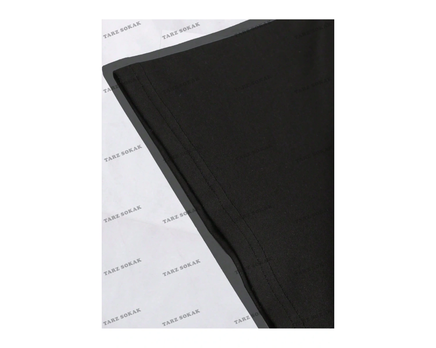 Unisex BAY  Kadın Karikatür Tavşan Baskılı Bol Kesim Tişört KOD-1357