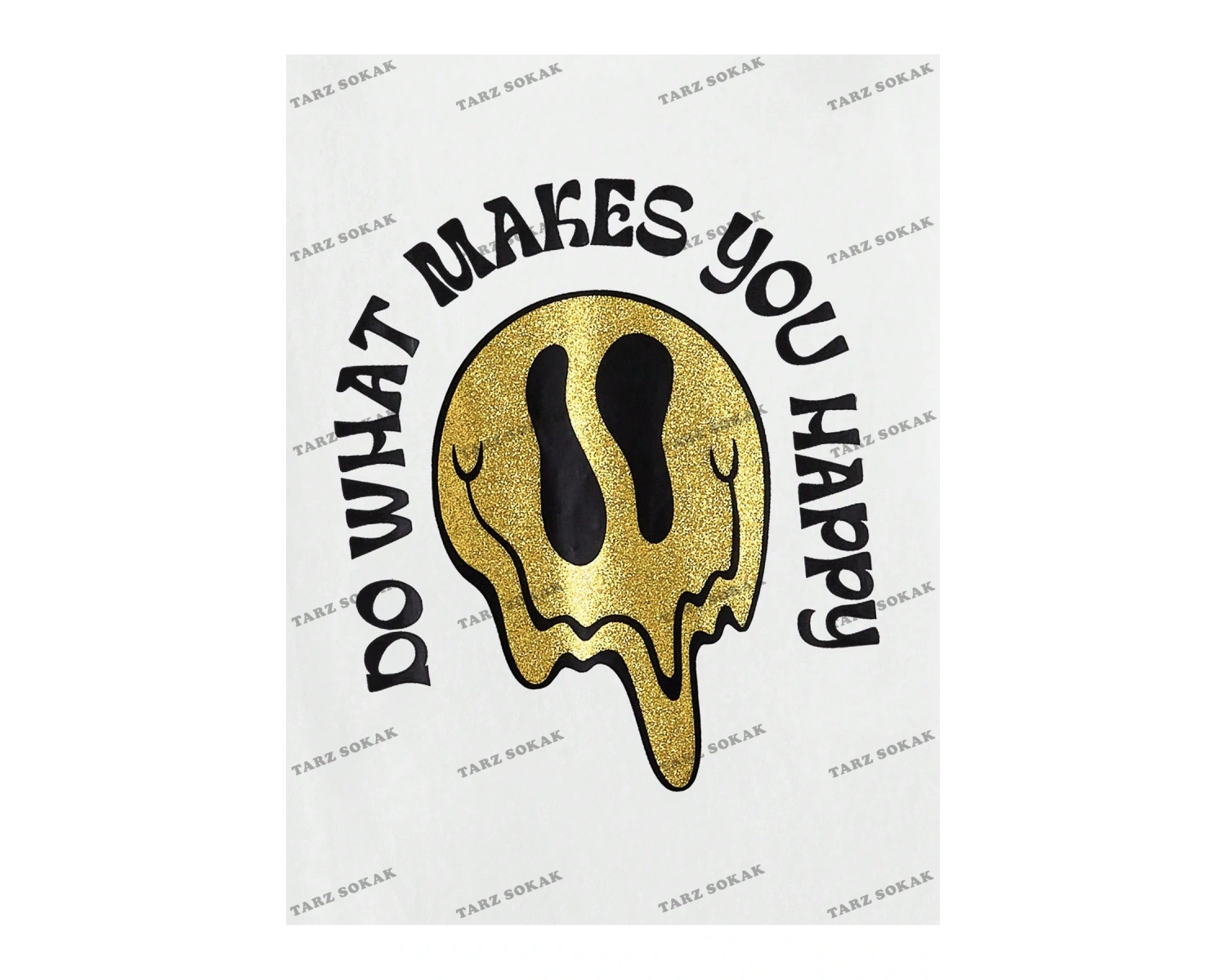 Unisex BAY  Kalp Desenli Düşük Omuz Tişört KOD-1362