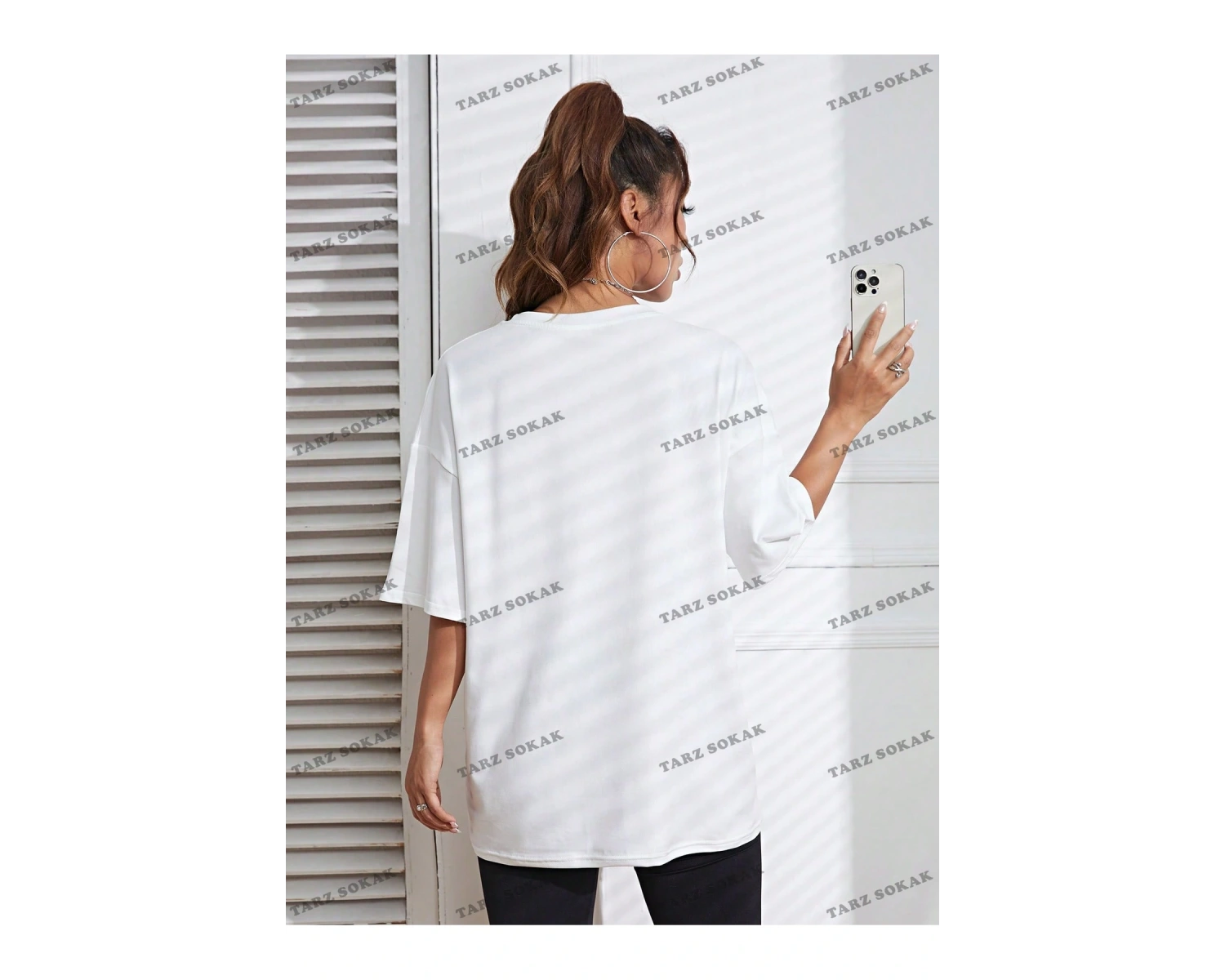 Unisex BAY  Kurbağa Desenli Düşük Omuzlu Tişört KOD-1364