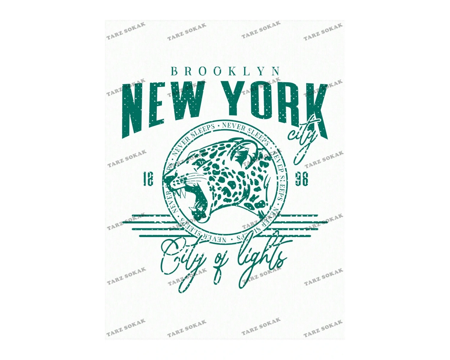 Unisex BAY  LOONEY TUNES X Karikatür Grafik Düşük Omuz Büyük Boy Tişört KOD-1320