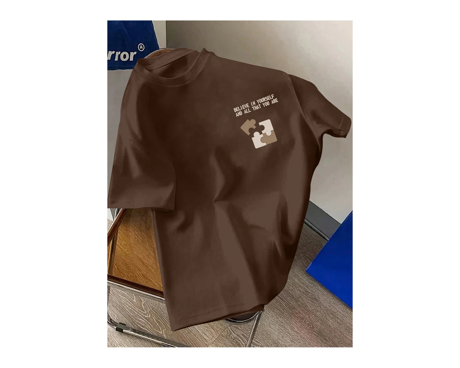 Unisex Believe In Yourself Baskılı Tasarım