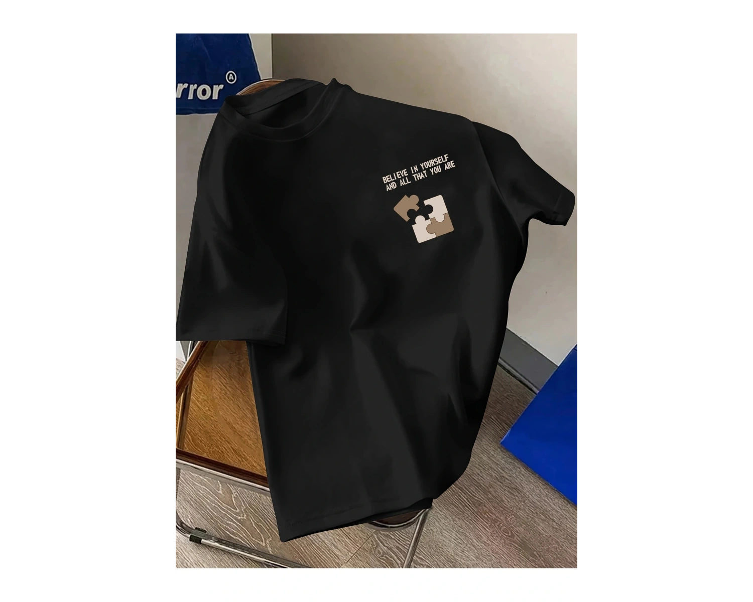 Unisex Believe In Yourself Baskılı Tasarım