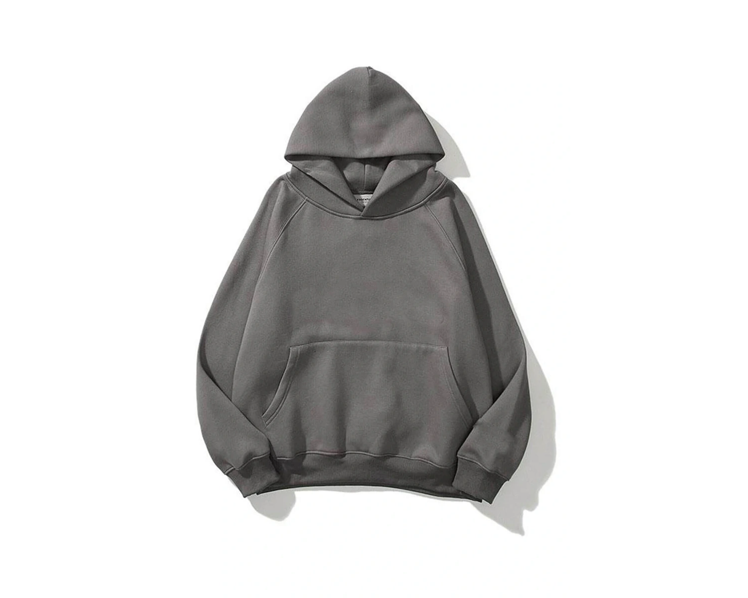 Unisex Beyaz Basic Sweatshirt Trndz200