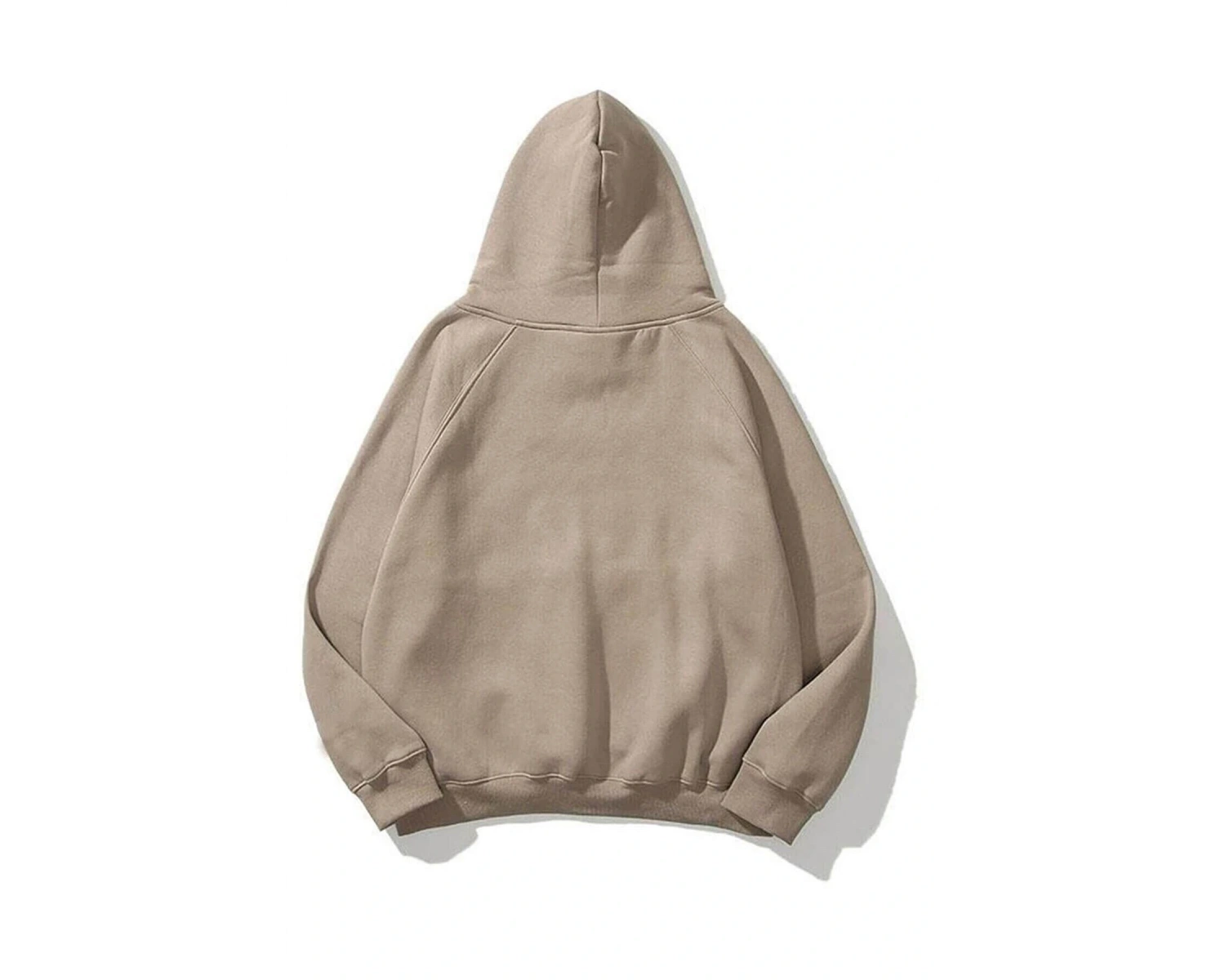 Unisex Beyaz Basic Sweatshirt Trndz200