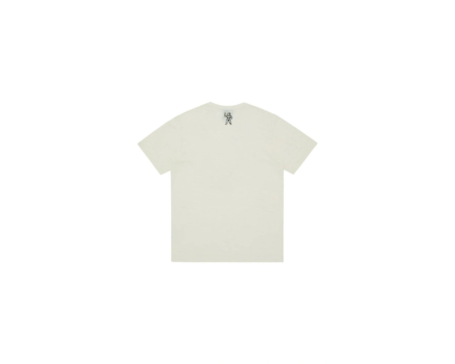 Unisex Beyaz Bıllıonarıe Baskılı Bisiklet Yaka Tshirt