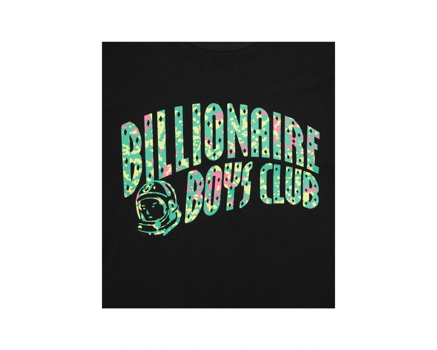 Unisex Beyaz Bıllıonarıe Baskılı Bisiklet Yaka Tshirt