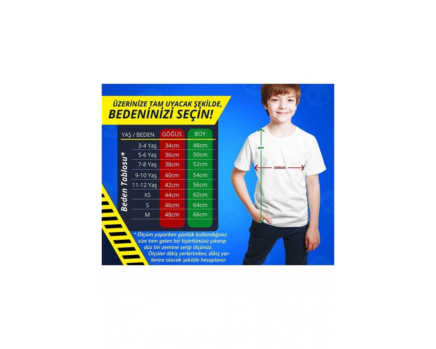 Unisex Beyaz Brawl Stars - Amber De La Vega Kostüm - Dijital Baskılı T-shirt