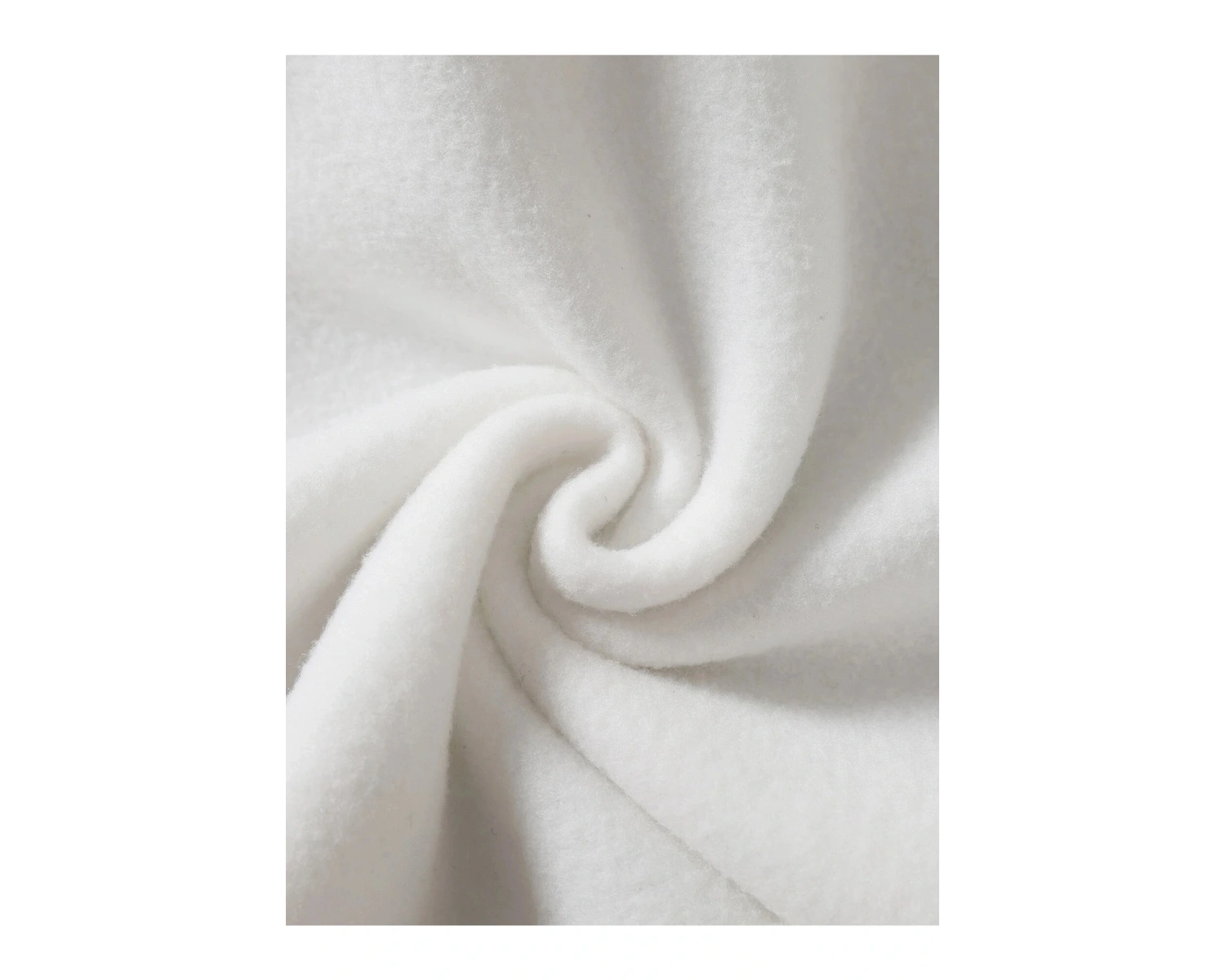 Unisex Beyaz Brooklyn Baskılı Kapüşonlu Sweatshirt