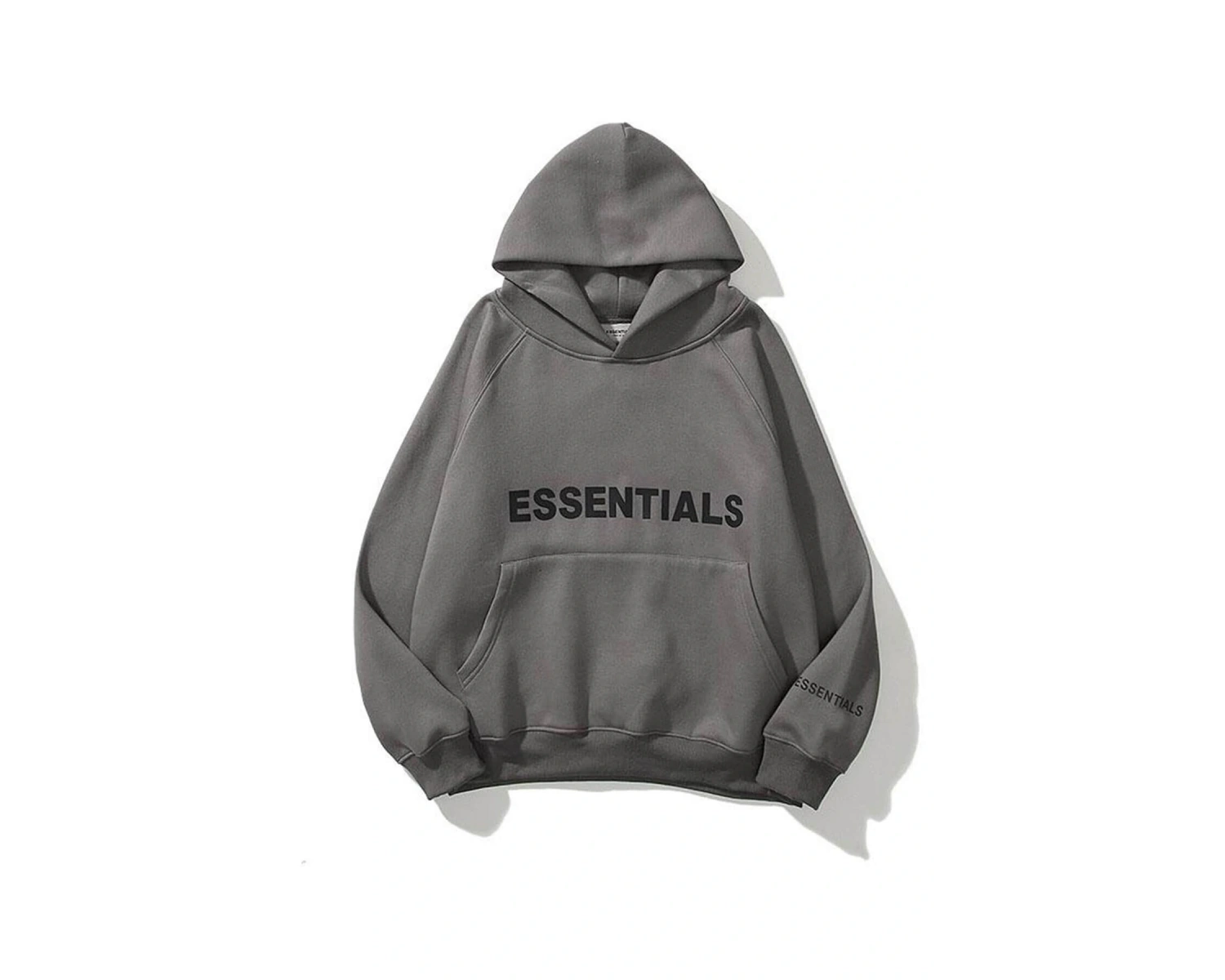 Unisex Beyaz Essentials Sweatshirt Trndz204