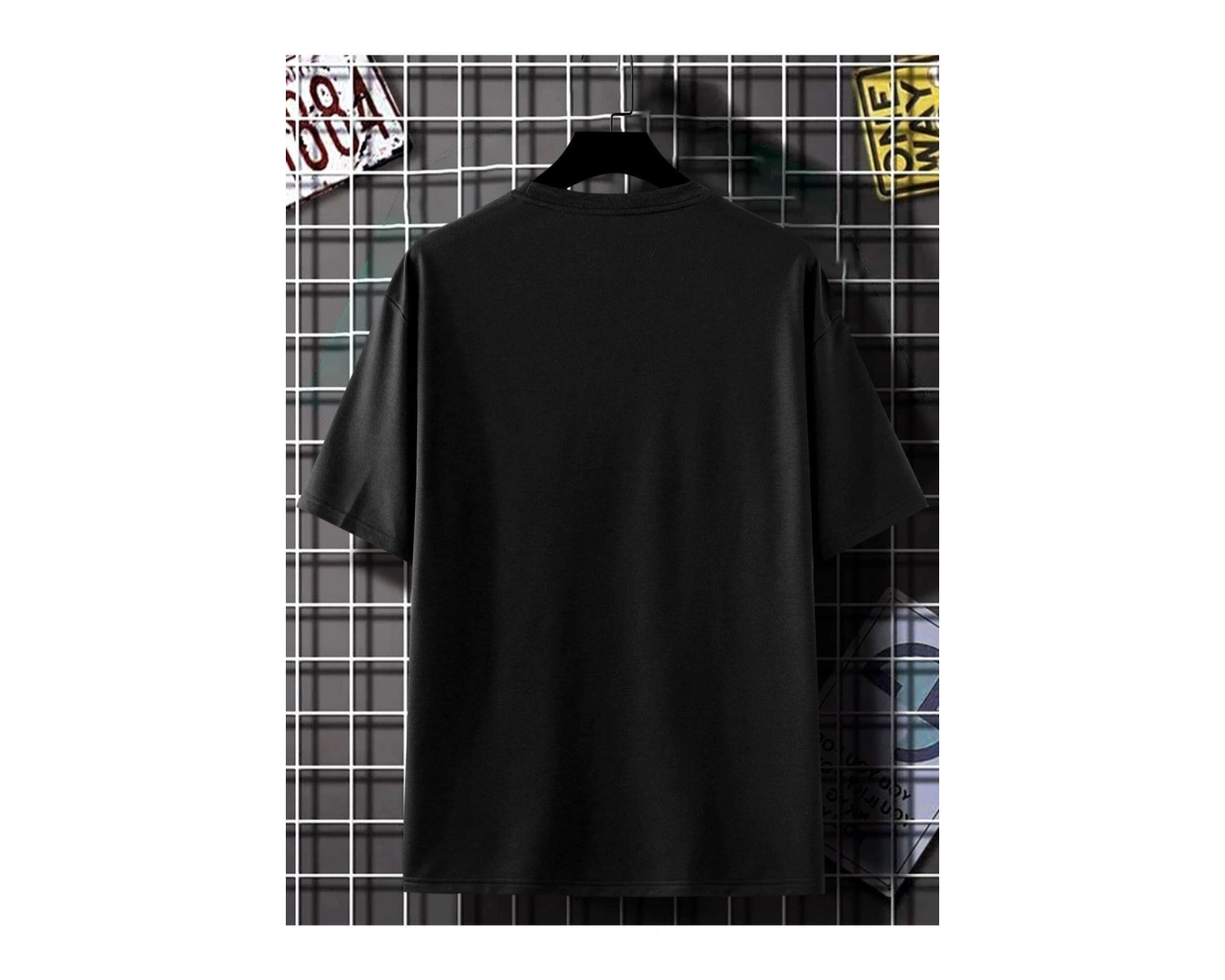 Unisex Beyaz Forgotten Oversize Bisiklet Yakak Tshirt