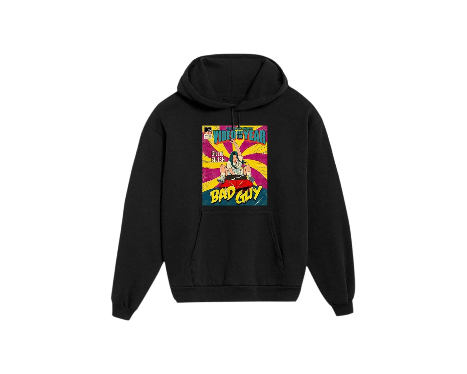 Unisex Beyaz Zar Baskılı Sweatshirt