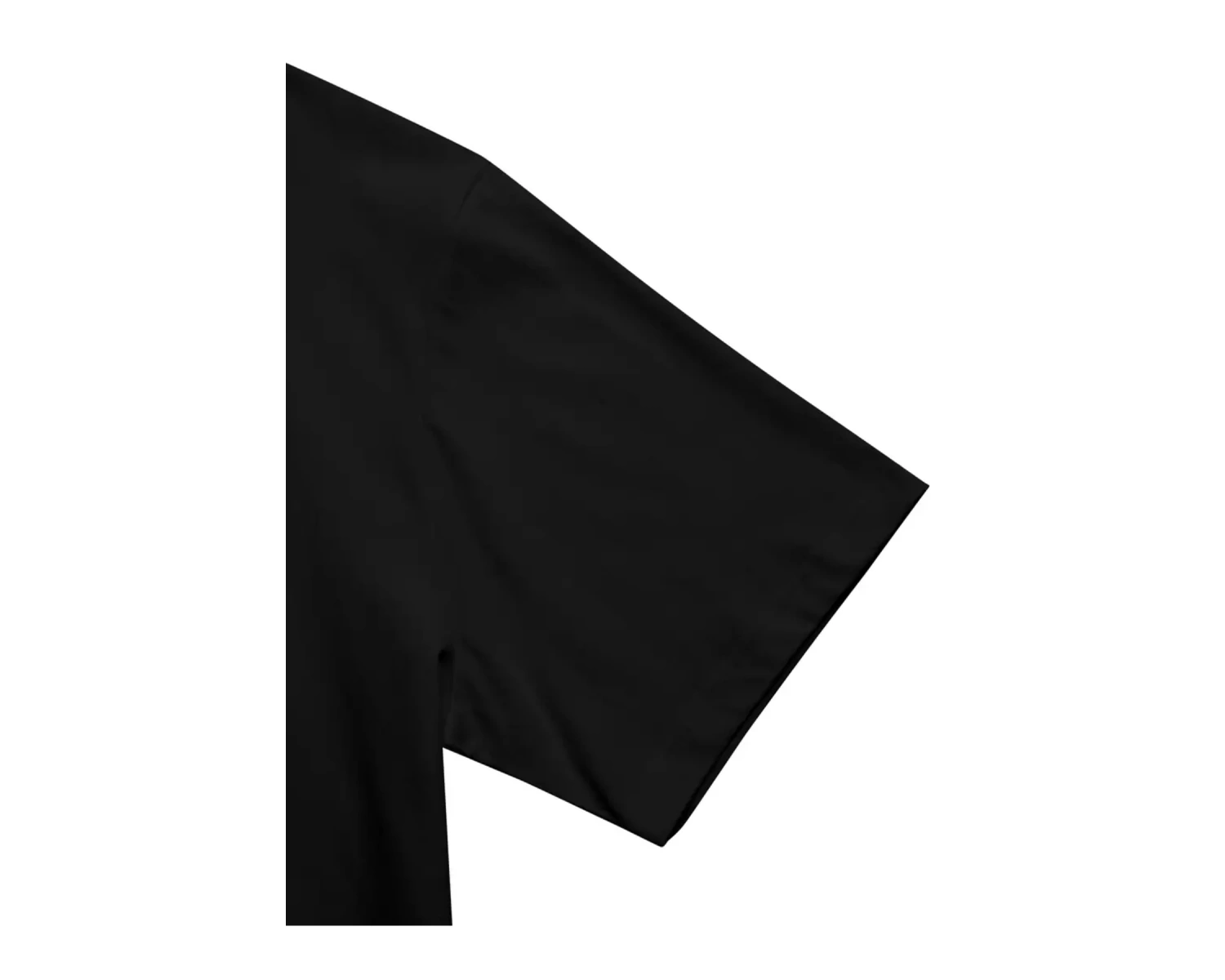 Unisex Black Baskılı Oversize