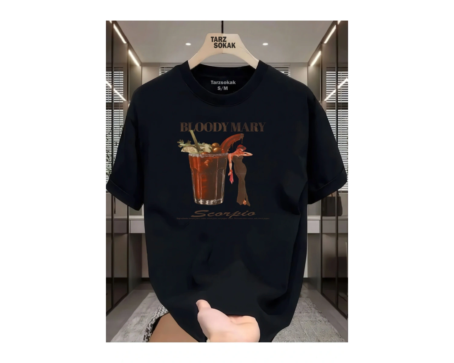 UNİSEX Bloody Mary T-shirt