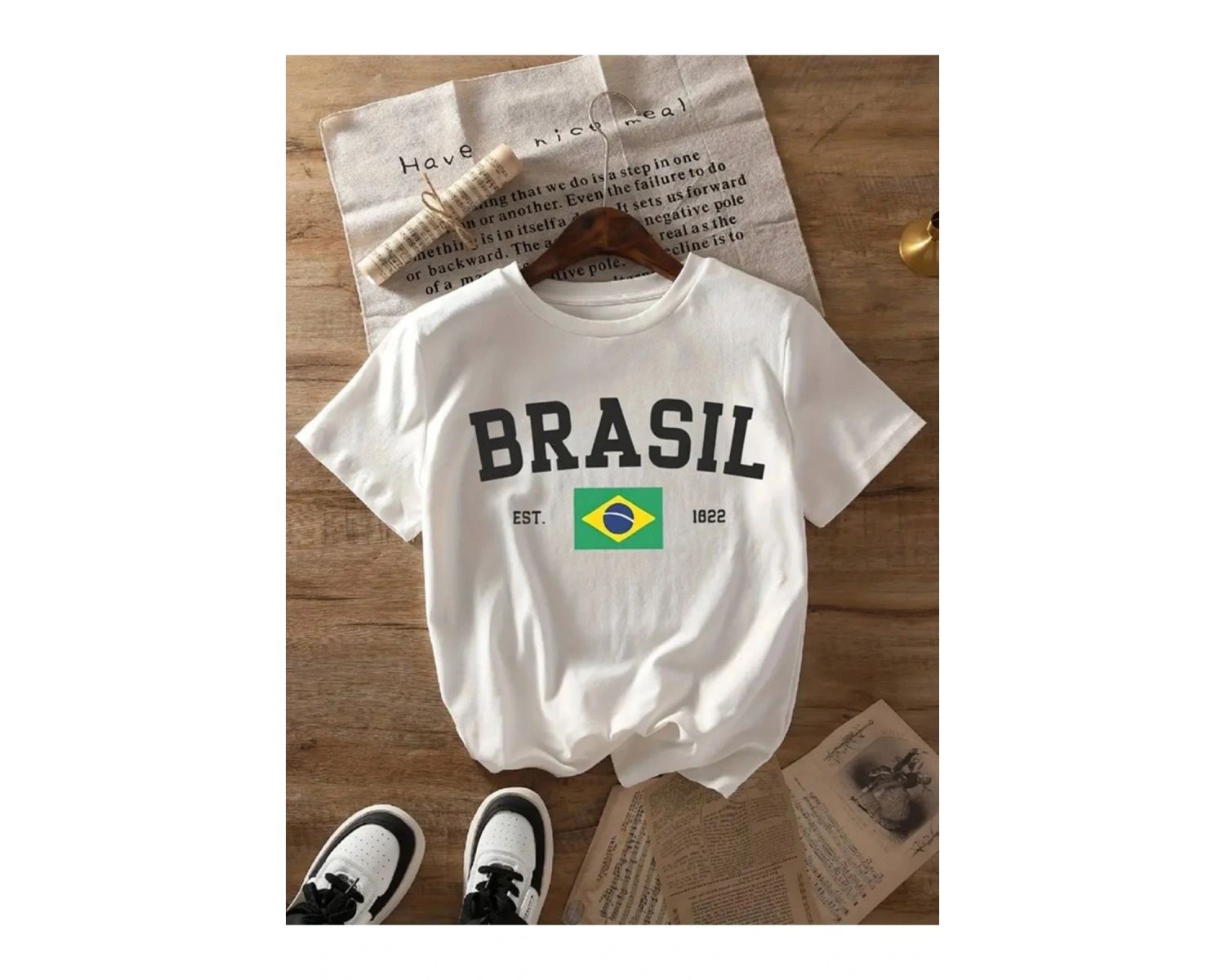 Unisex Brazil Oversize Vintage