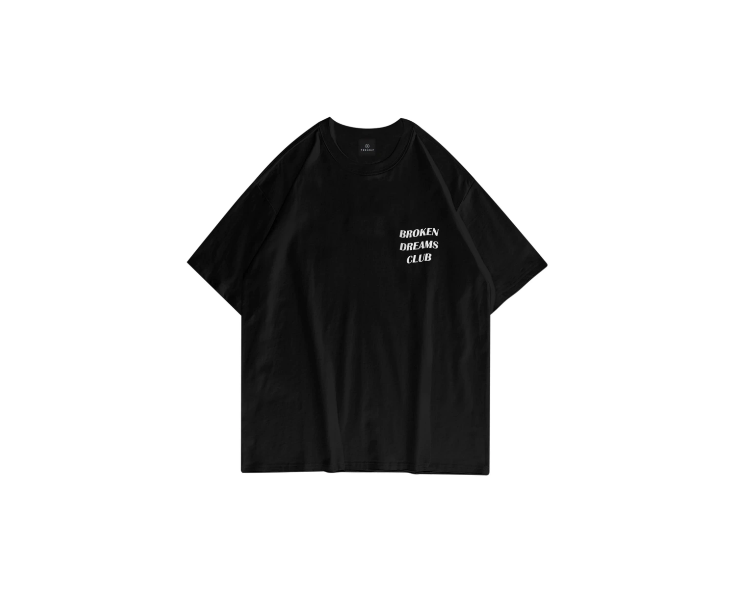 Unisex Broken Dreams Club Siyah Tshirt