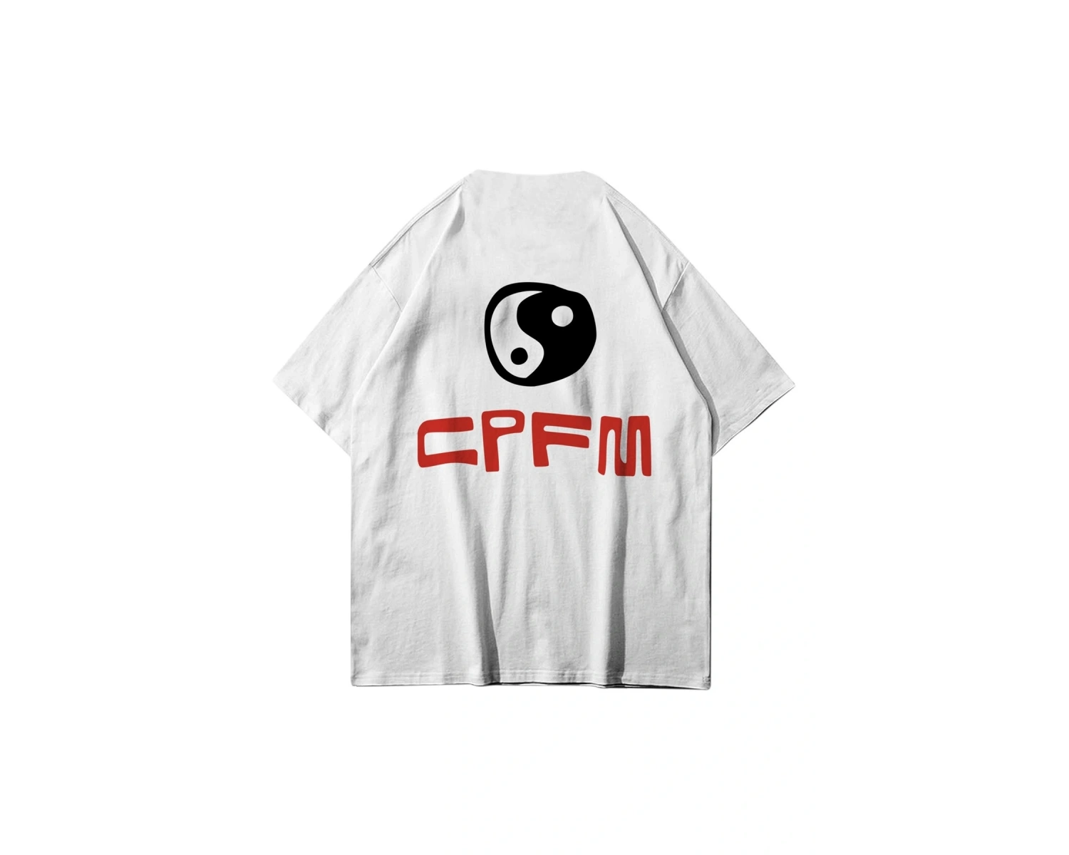 Unisex Cdg Im Ok! Cpfm Beyaz Tshirt