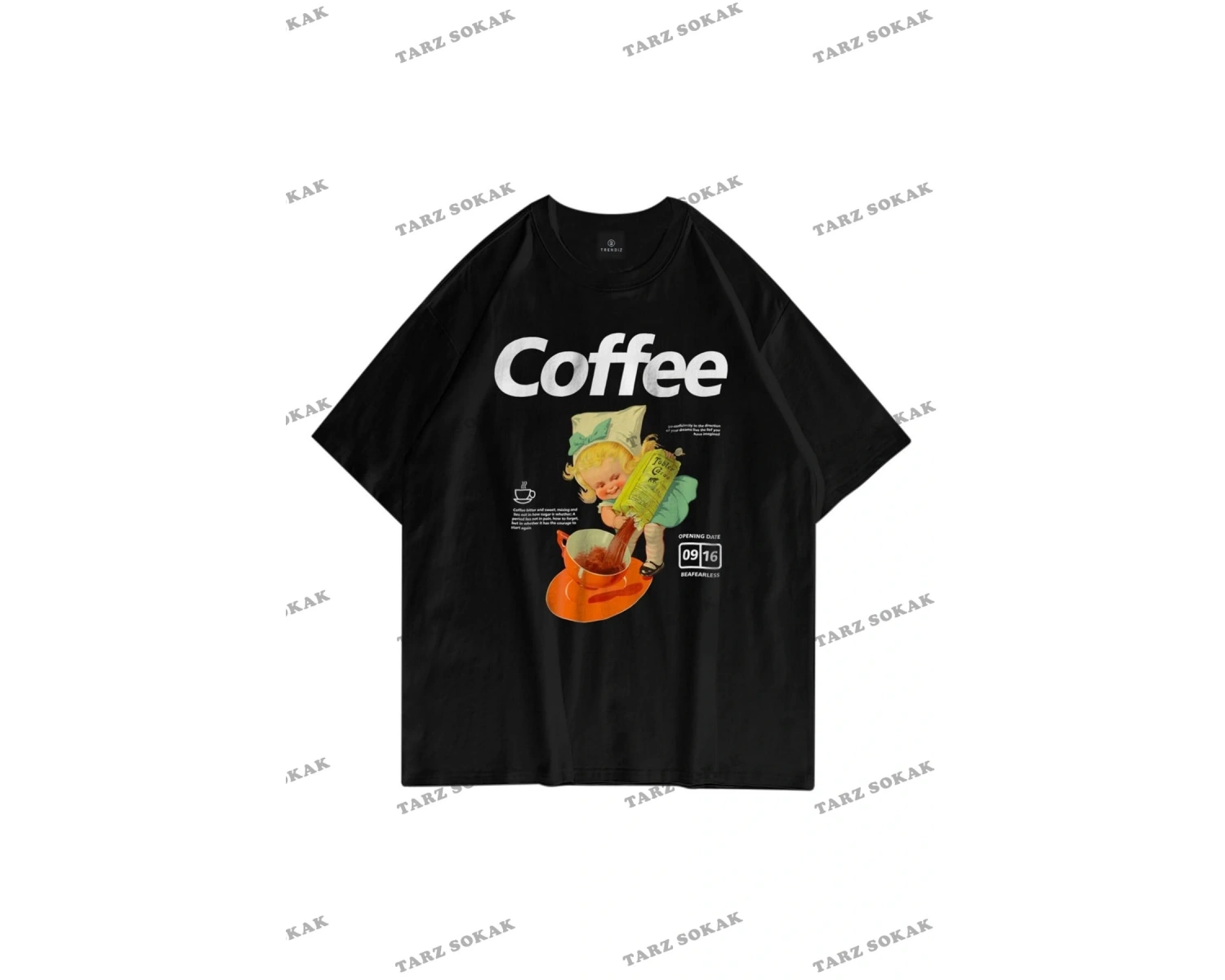 Unisex Coffee Siyah