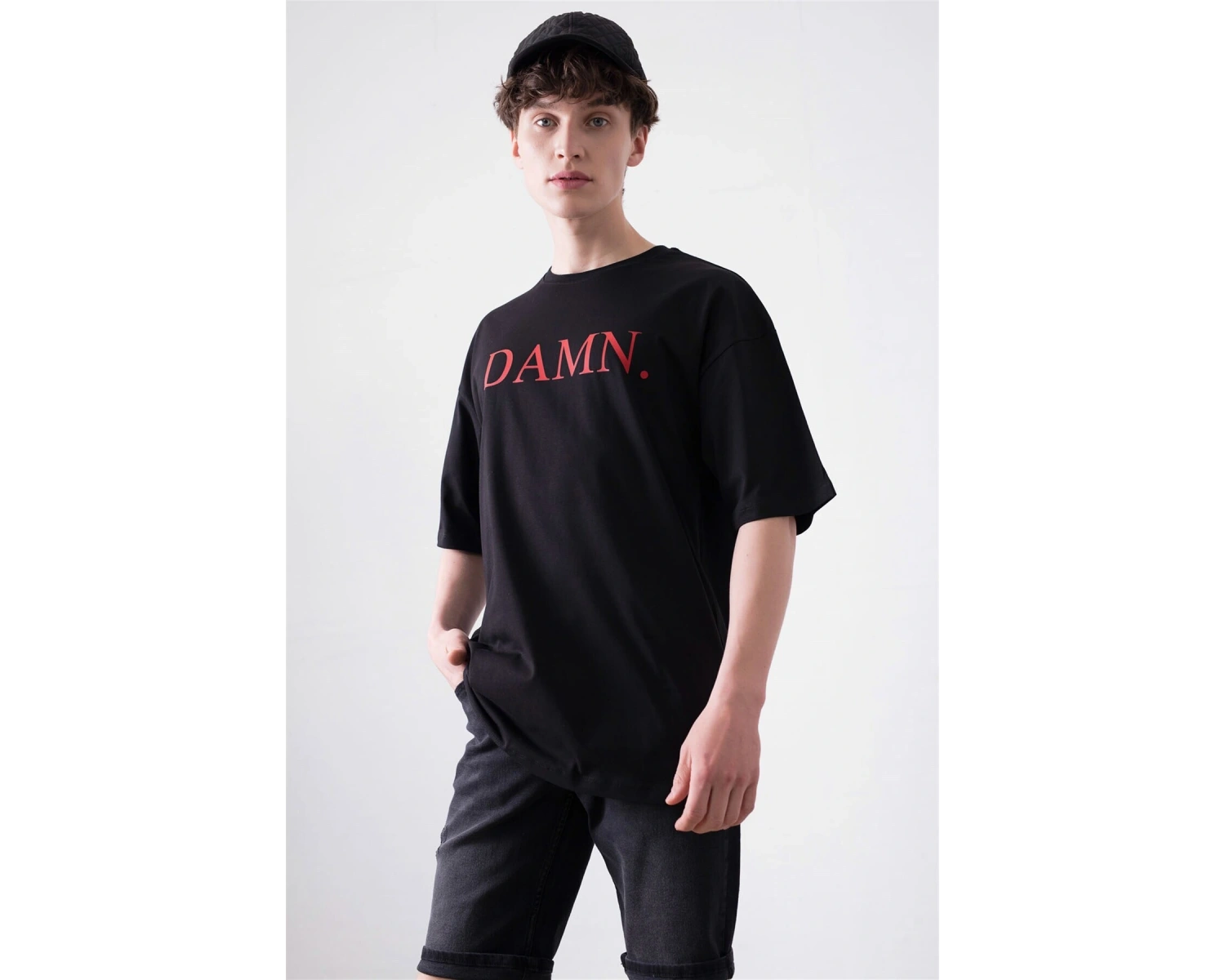 Unisex Damn Kendrick Lamar Siyah Tshirt