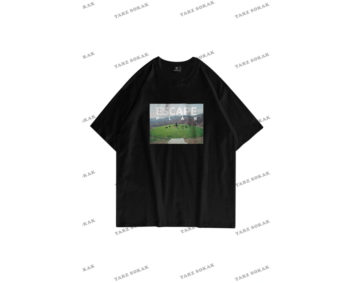 Unisex Determination Siyah