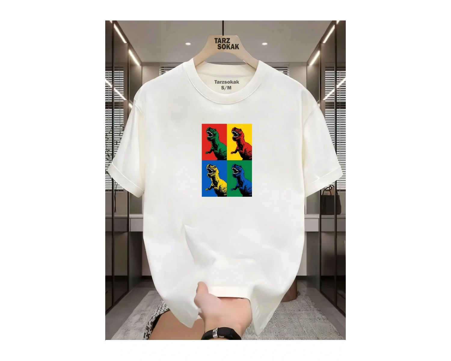 UNİSEX Dino Raw 3 T-shirt