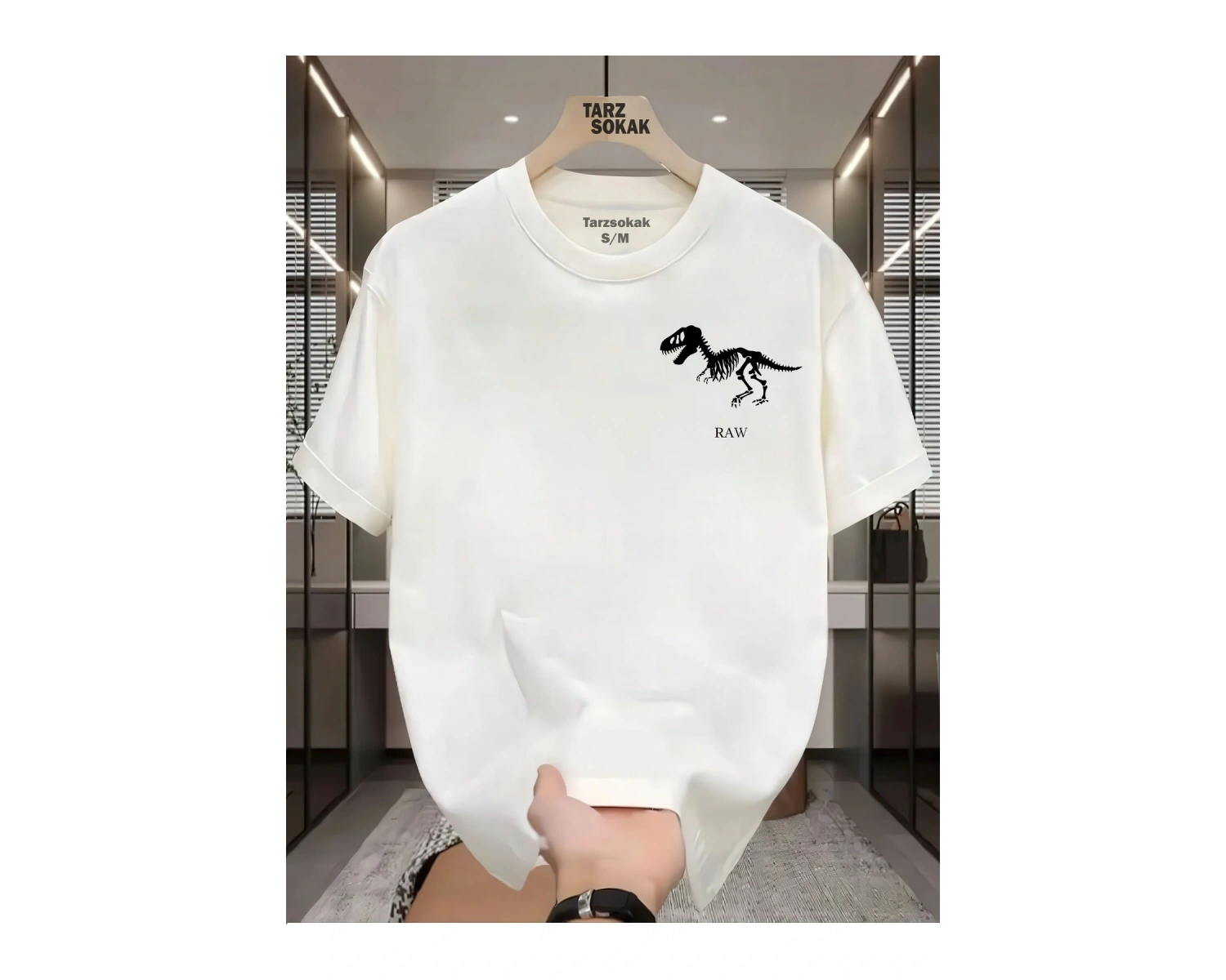 UNİSEX Dino Raw T-shirt