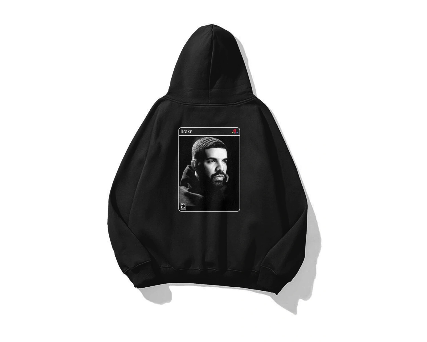Unisex Drake Scorpion PS2 Sweatshirt Siyah