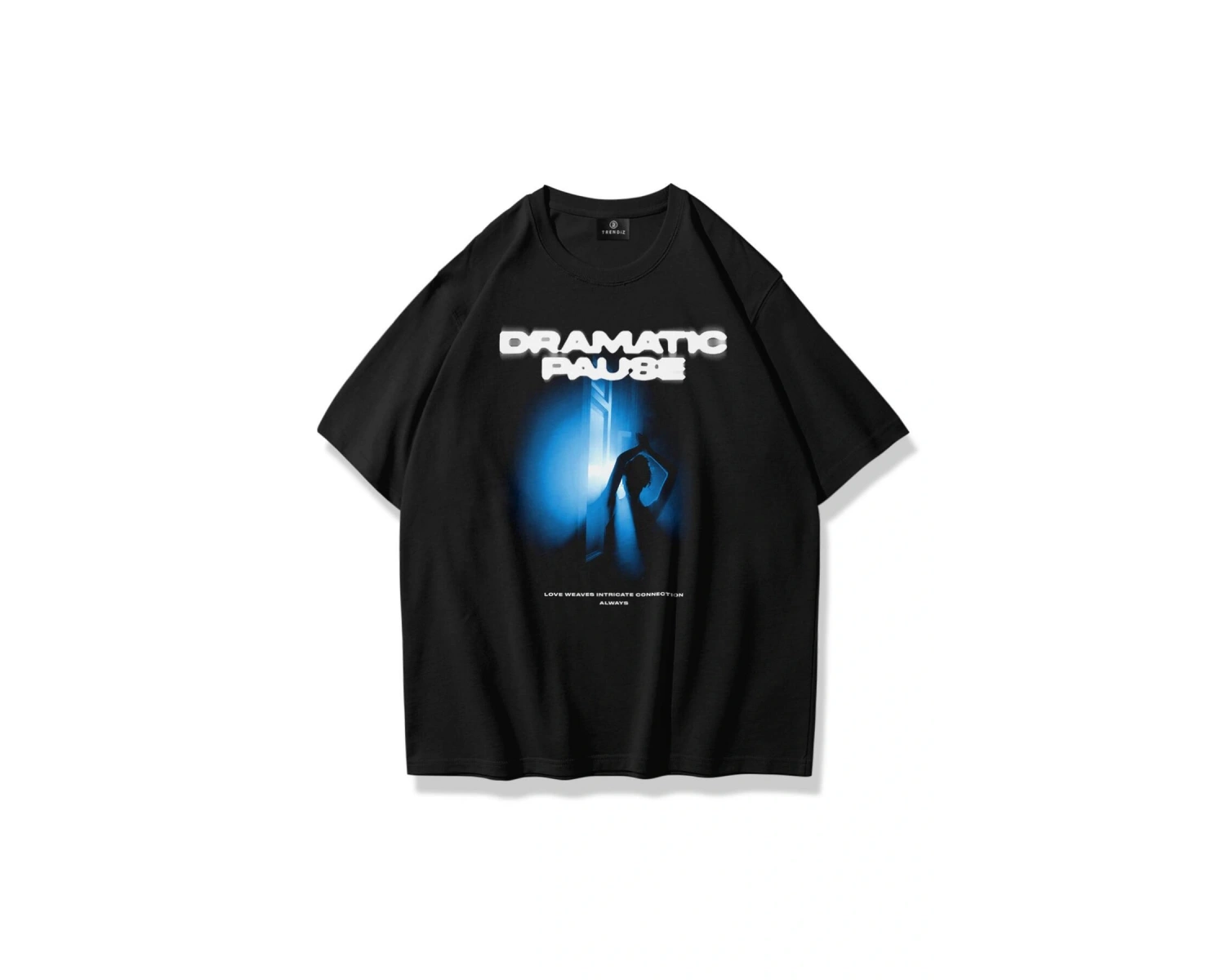 Unisex Dramatic Pause Tshirt Siyah