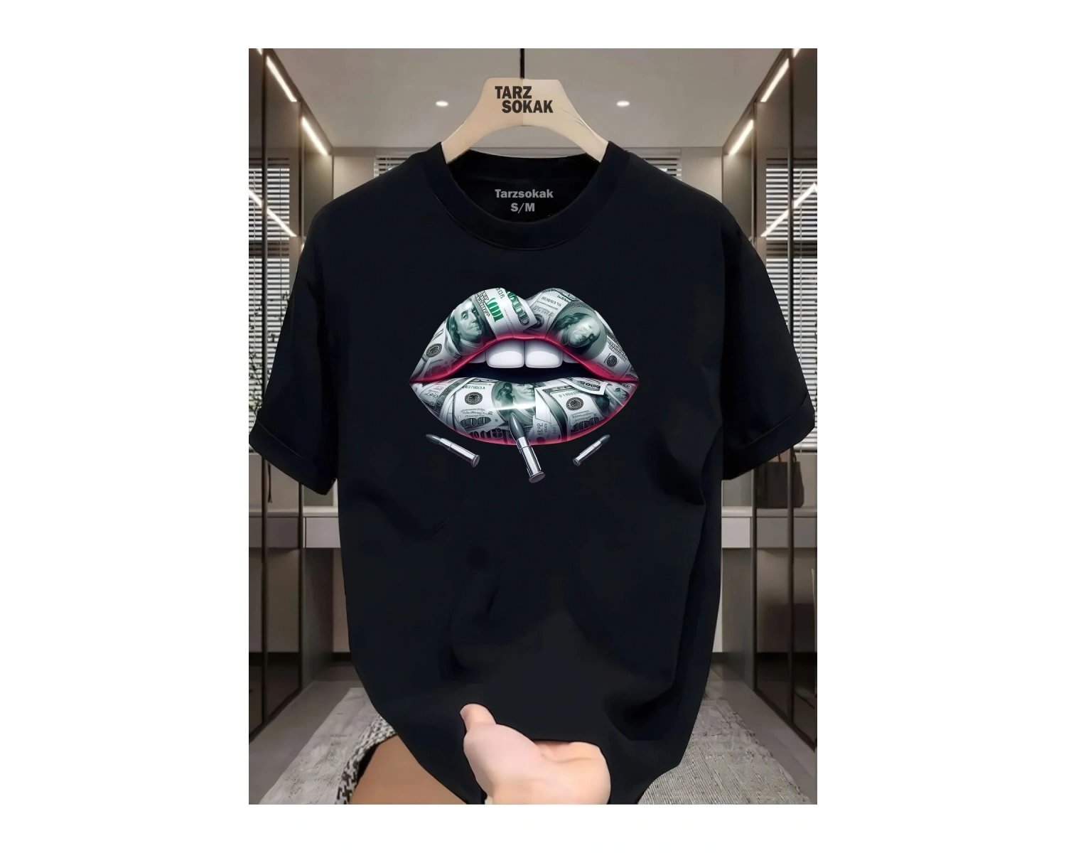UNİSEX Dudak Lips T-shirt