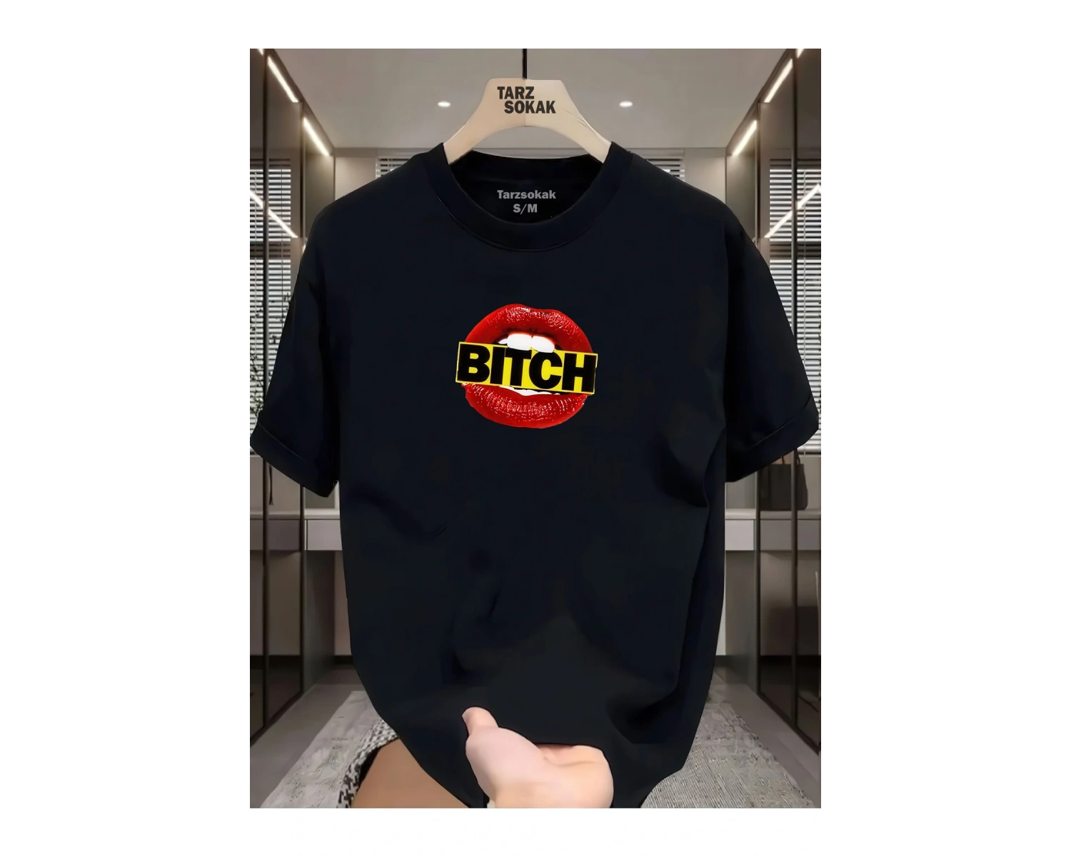 UNİSEX Dudak Lips T-shirt