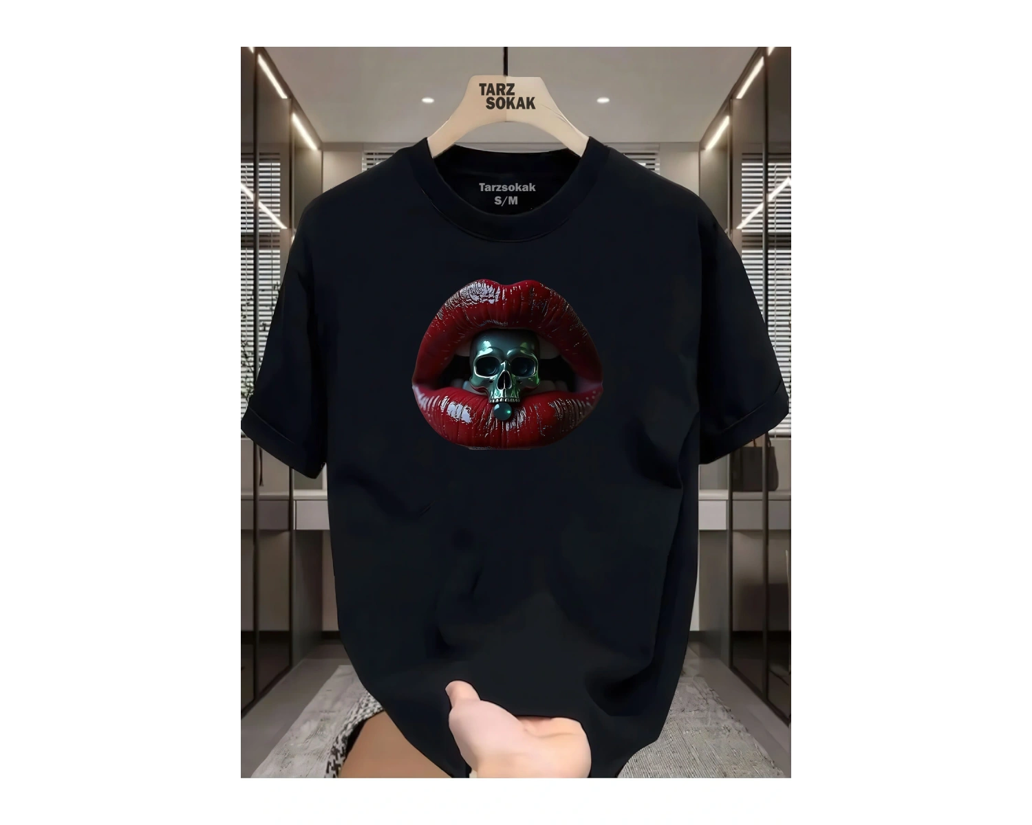 UNİSEX Dudak Lips T-shirt