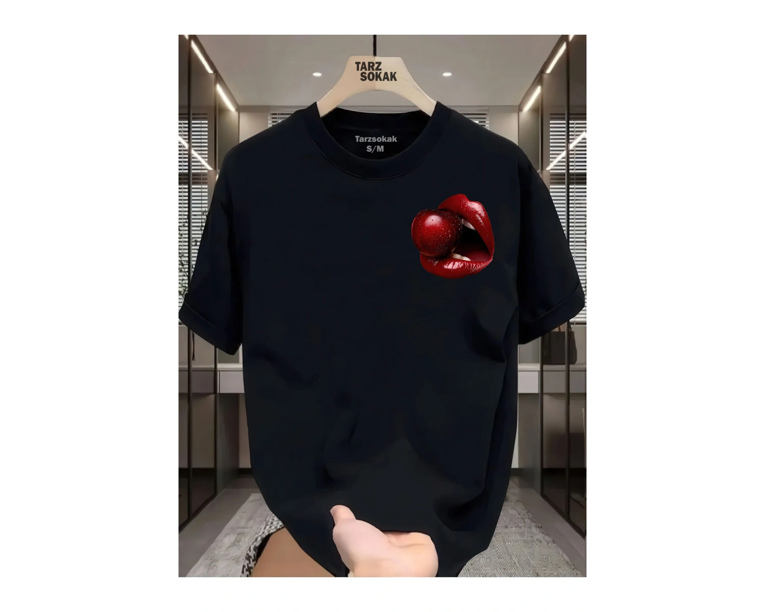 UNİSEX Dudak Lips T-shirt